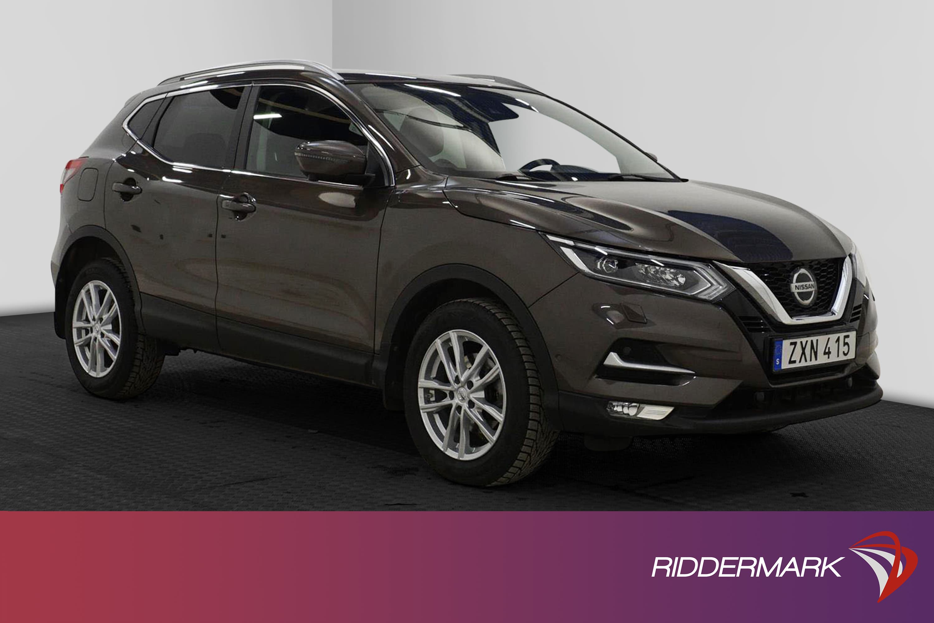 Nissan Qashqai 1.3 DIG-T 160hk Navi B-Kam Keyless 0,49L/mil