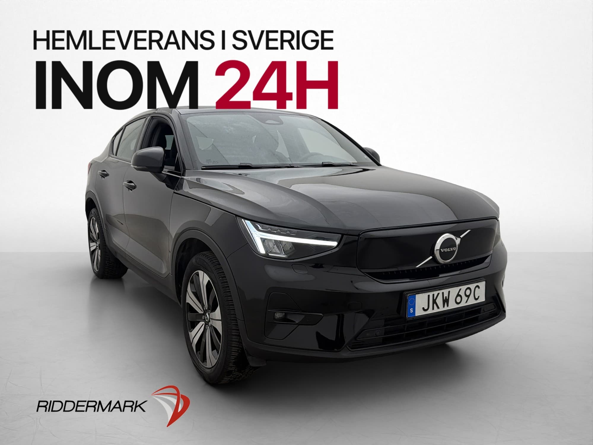 Volvo C40 Recharge Single Motor Plus Pano Värm Kamera BLIS