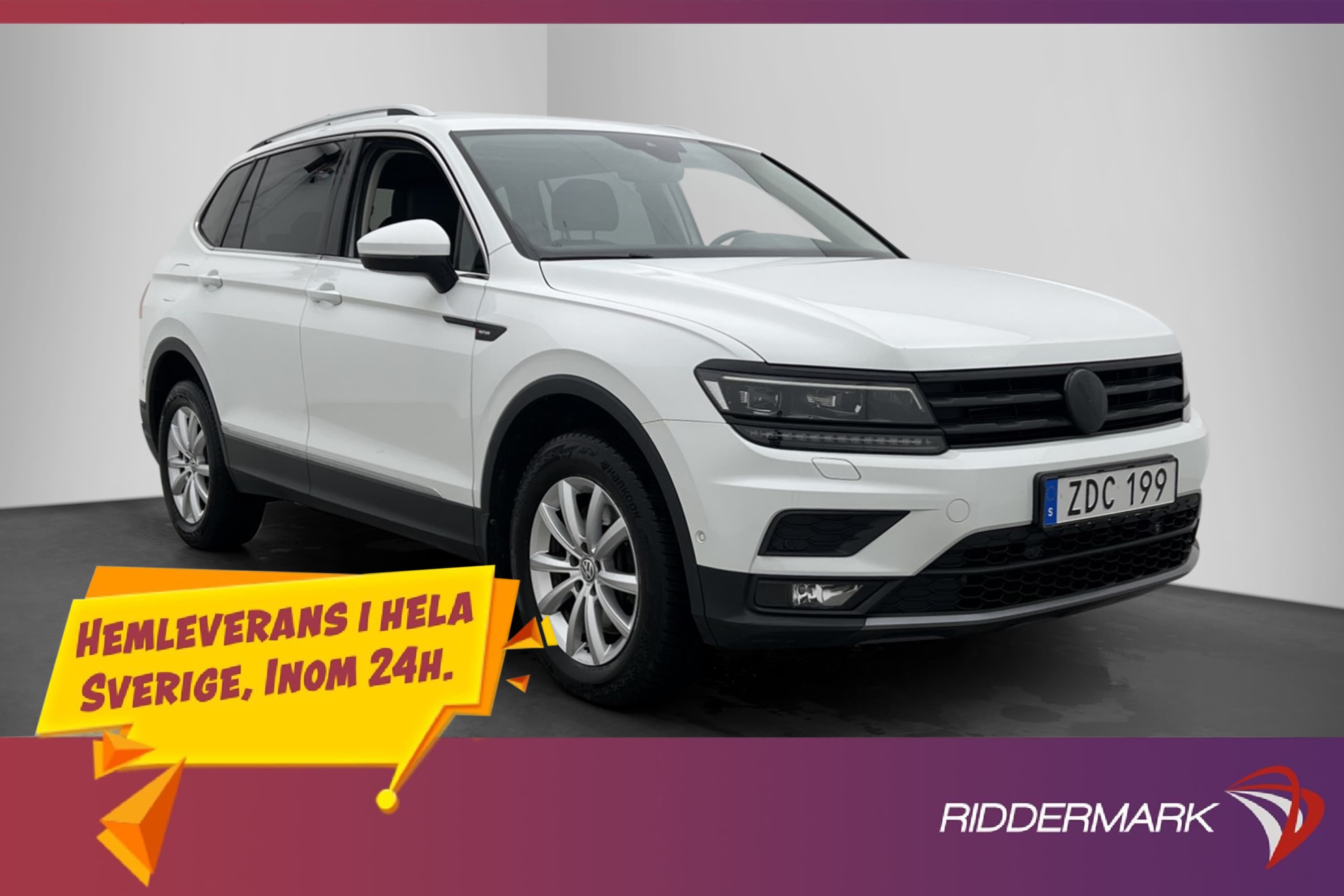 Volkswagen Tiguan TDI 4x4 7 Sits Adaptiv-f Rattvärme Kamera