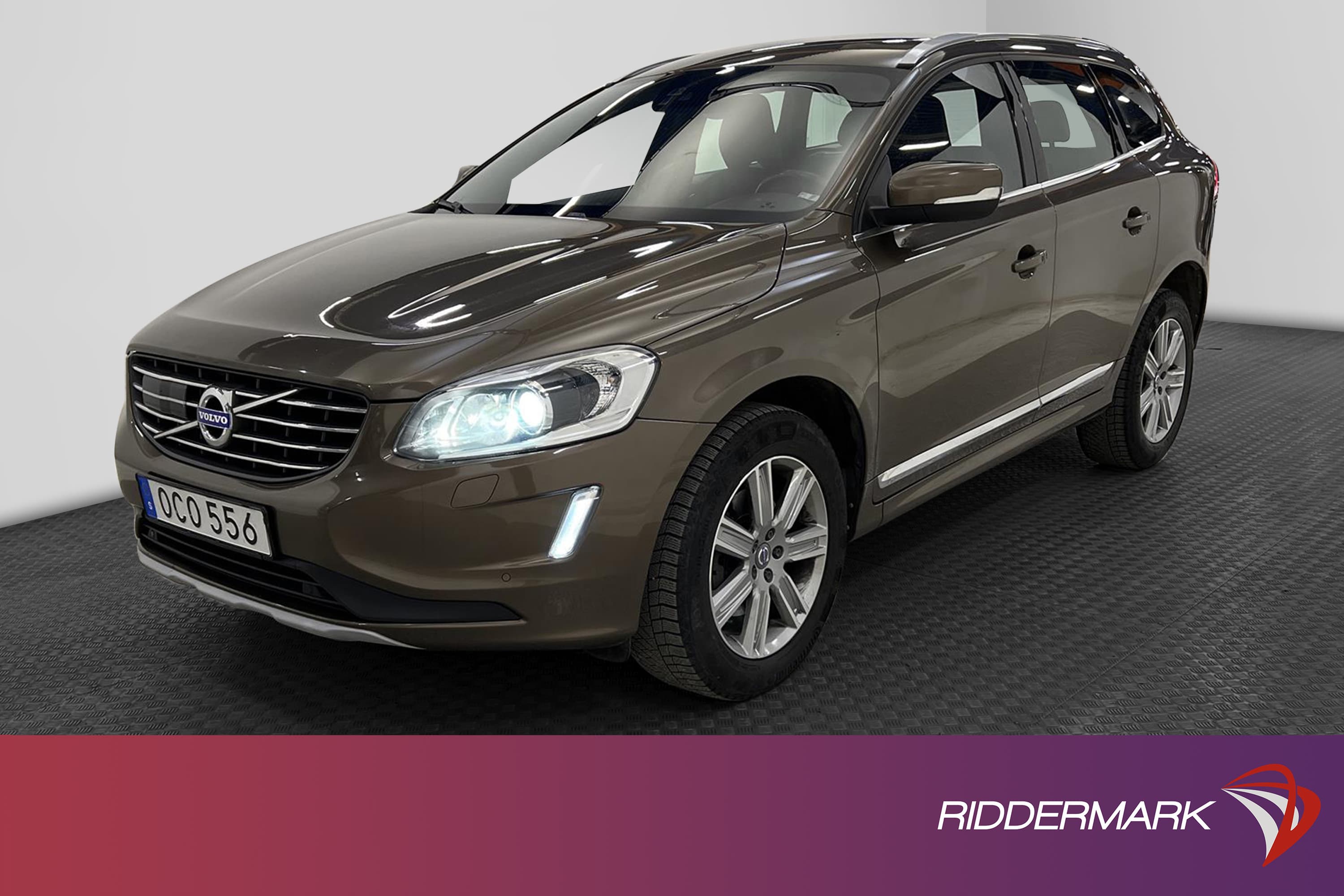 Volvo XC60 D4 AWD 190hk Summum Voc Navi D-värm Drag Navi