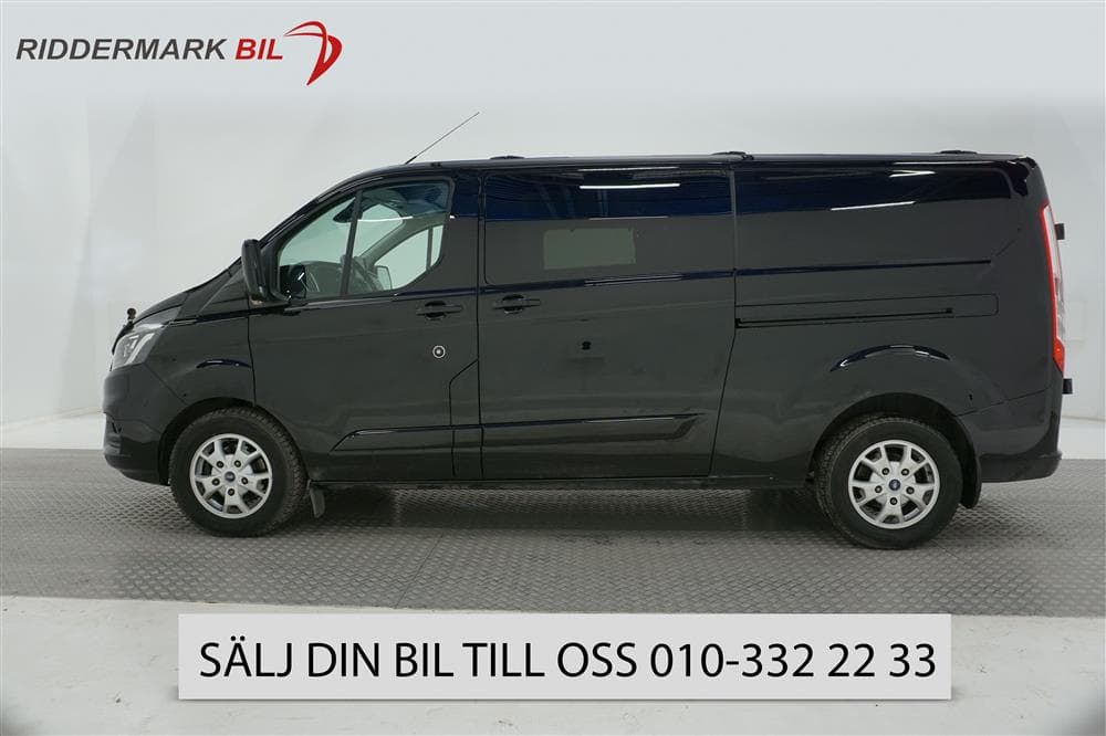 Ford Transit Custom Crew Limited 170hk Värmare Drag Moms 