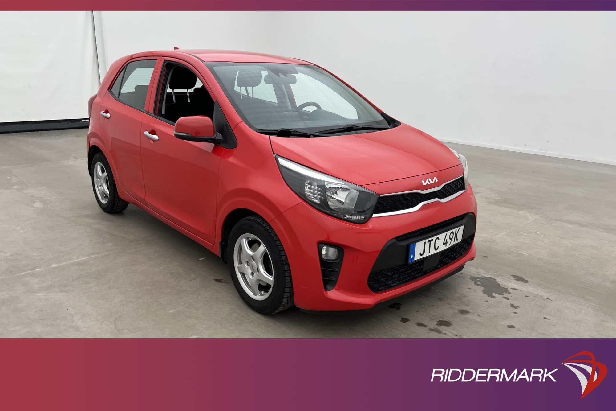 Kia Picanto 1.0 MPI 67hk Advance Kamera Rattvärme MOMS