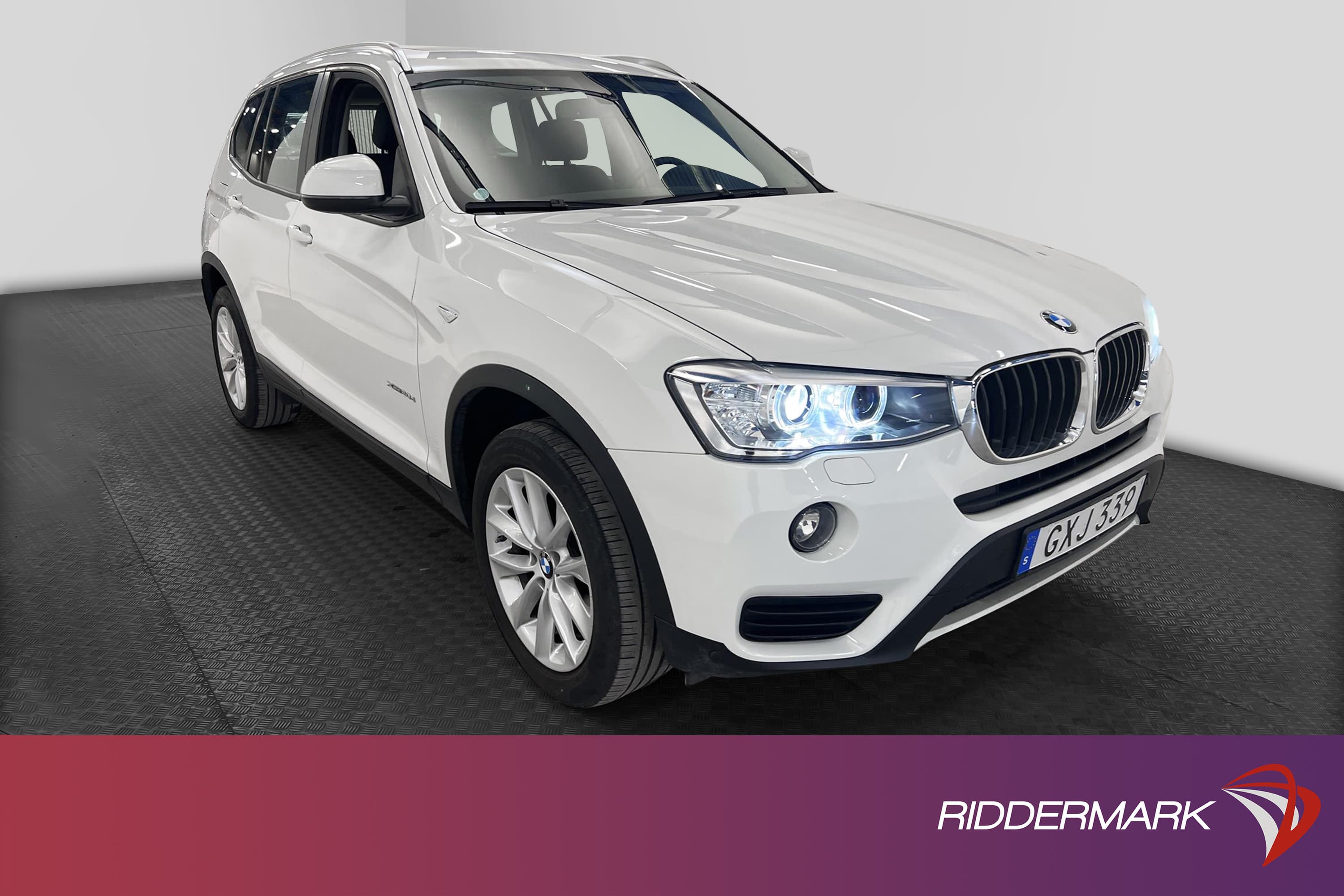BMW X3 xDrive20d Steptronic 190hk 1 Brukare Pano Navi B-Kam
