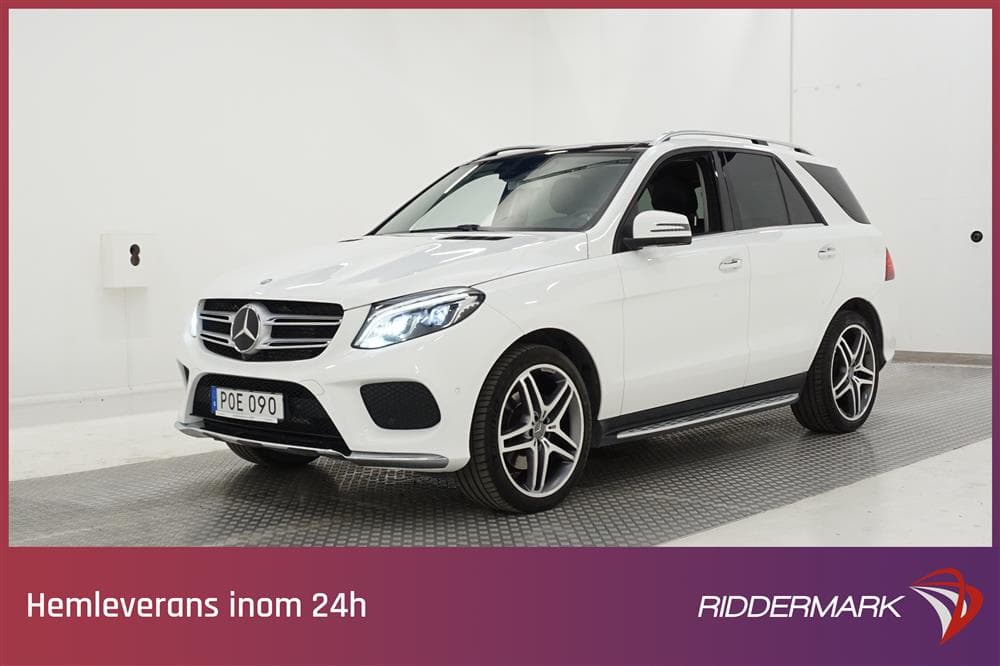 Mercedes-Benz GLE 350d 4M 258hk AMG Pano H/K 360° 0.64l/mil