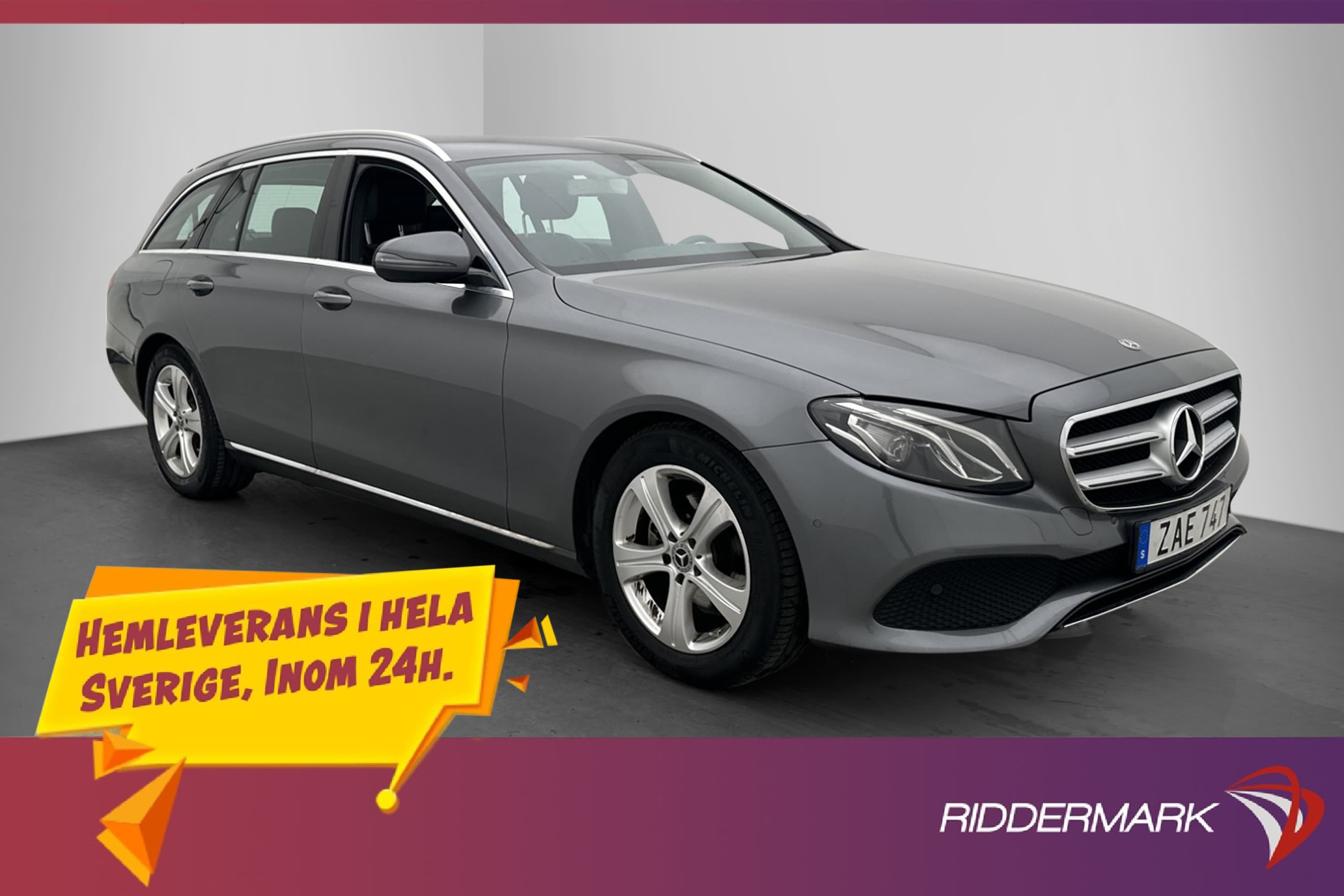 Mercedes-Benz E 200 T d 150hk Drag Kamera Navi Sensorer