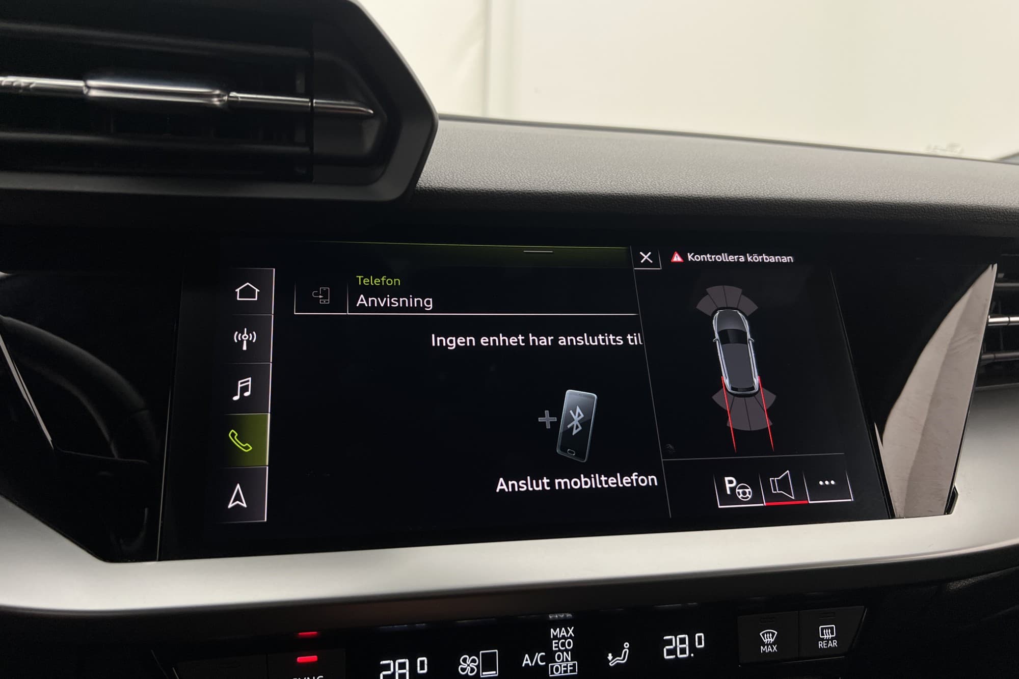 Audi A3 35 TFSI Proline Cockpit CarPlay LED-Strålkastare