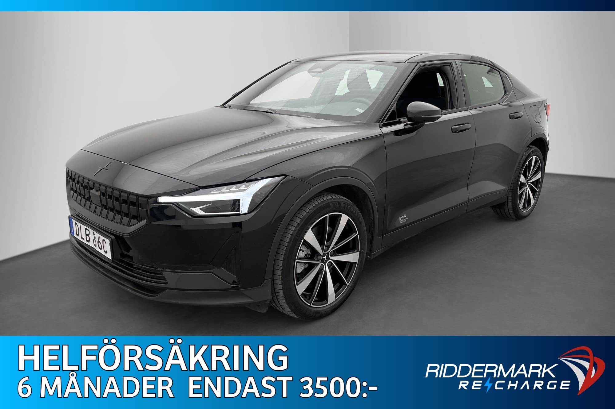 Polestar 2 Long Range Single Motor Värmare Kamera Navi MOMS