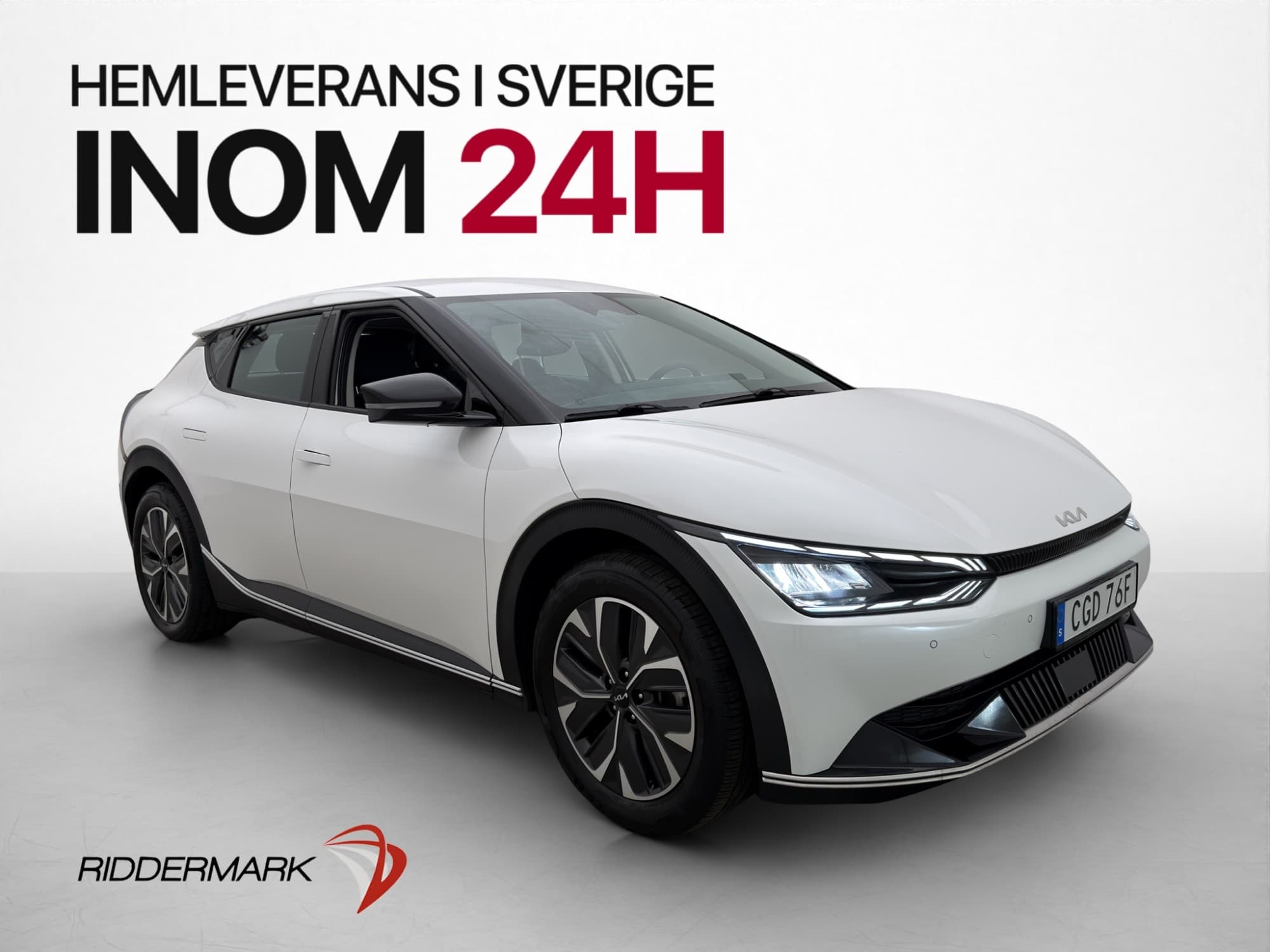 Kia EV6 77.4 kWh Dragkrok Kamera CarPlay  Rattvärme MOMS