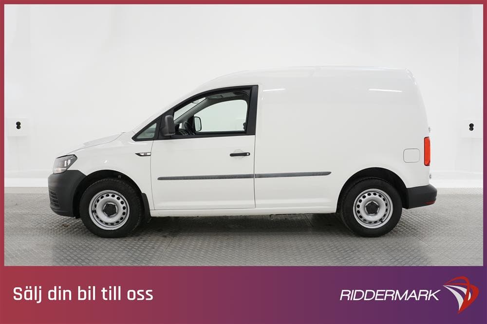 Volkswagen Caddy 2.0TDI Aut 102hk Drag Värmare Moms