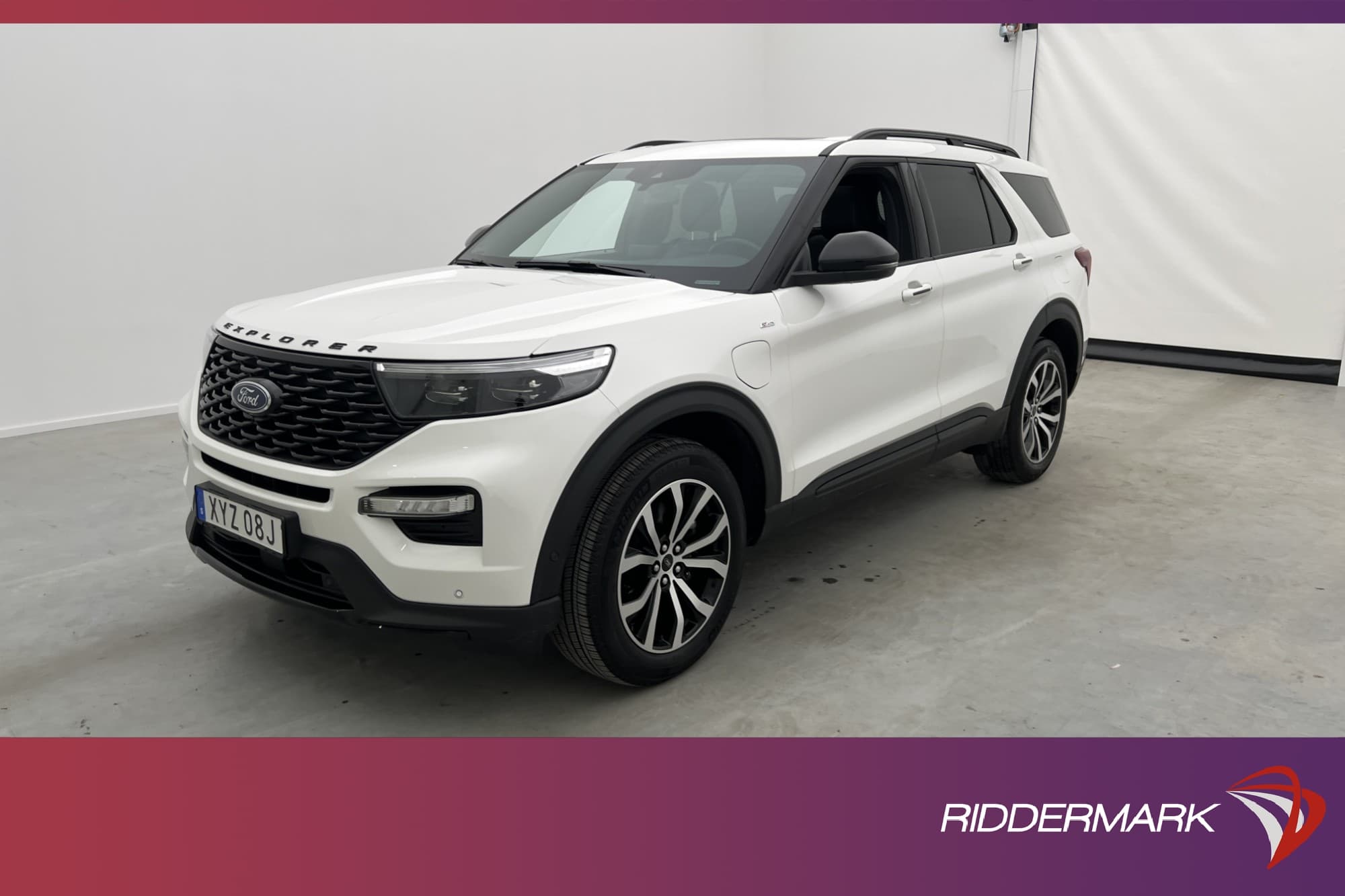 Ford Explorer Plug-In 457hk ST-Line 7-Sits Pano B&O 360 MOMS