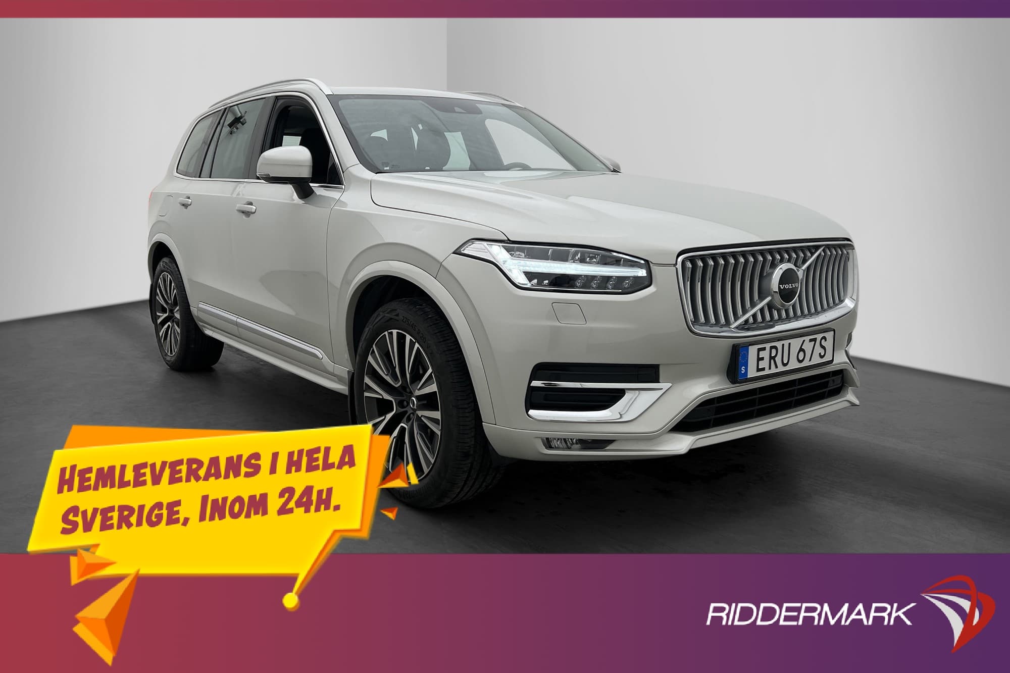 Volvo XC90 B5 AWD 249hk Inscription Värmare VOC Kamera Drag