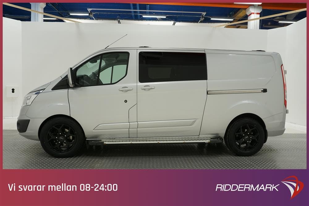 Ford Transit Custom 330 170hk LWB Limited CrewVan 5sits