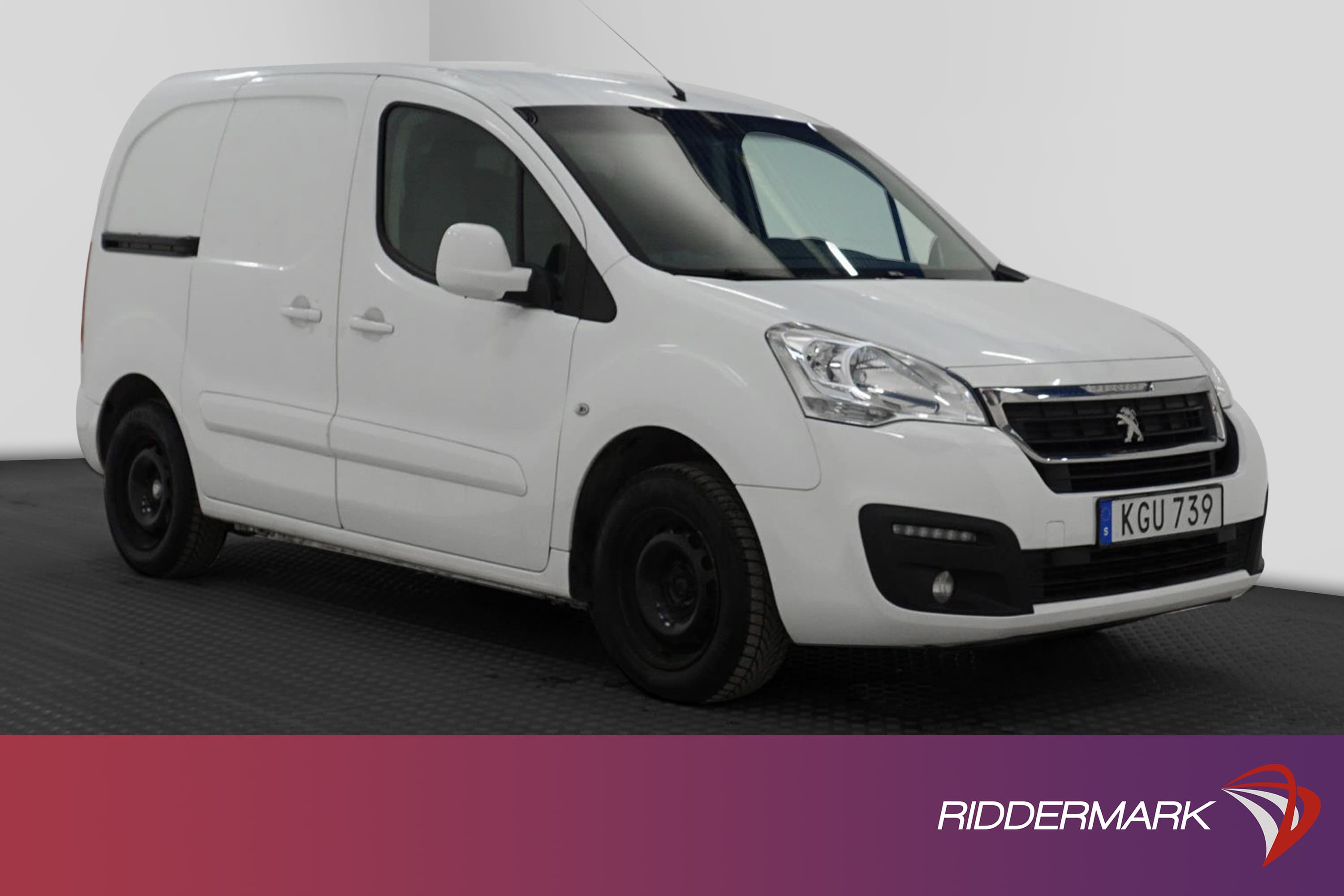 Peugeot Partner 1.6HDI 3-sits Eu6 Dragkrok PDC ProPack