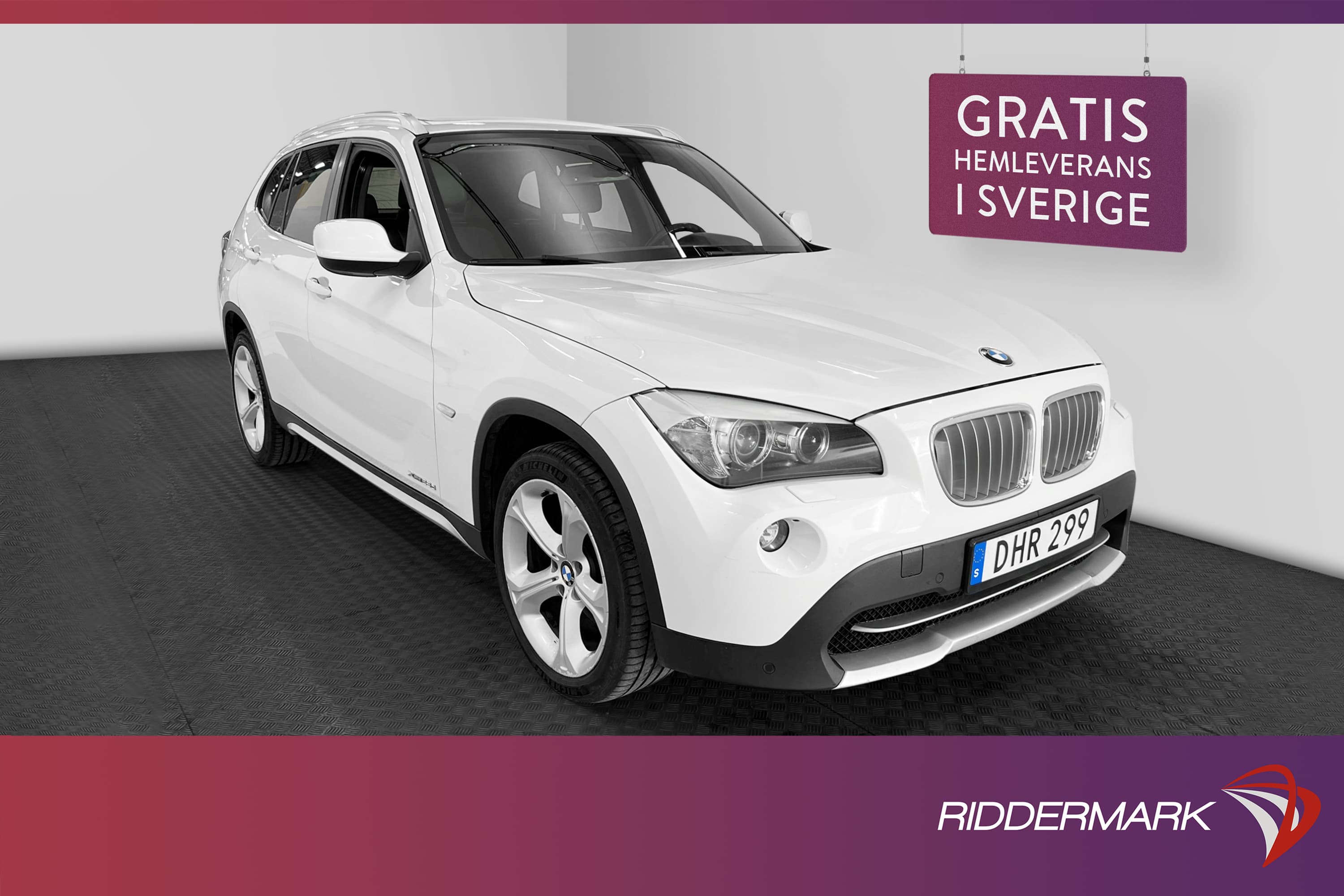 BMW X1 xDrive23d Steptronic 204hk Pano Skinn Sensorer Drag