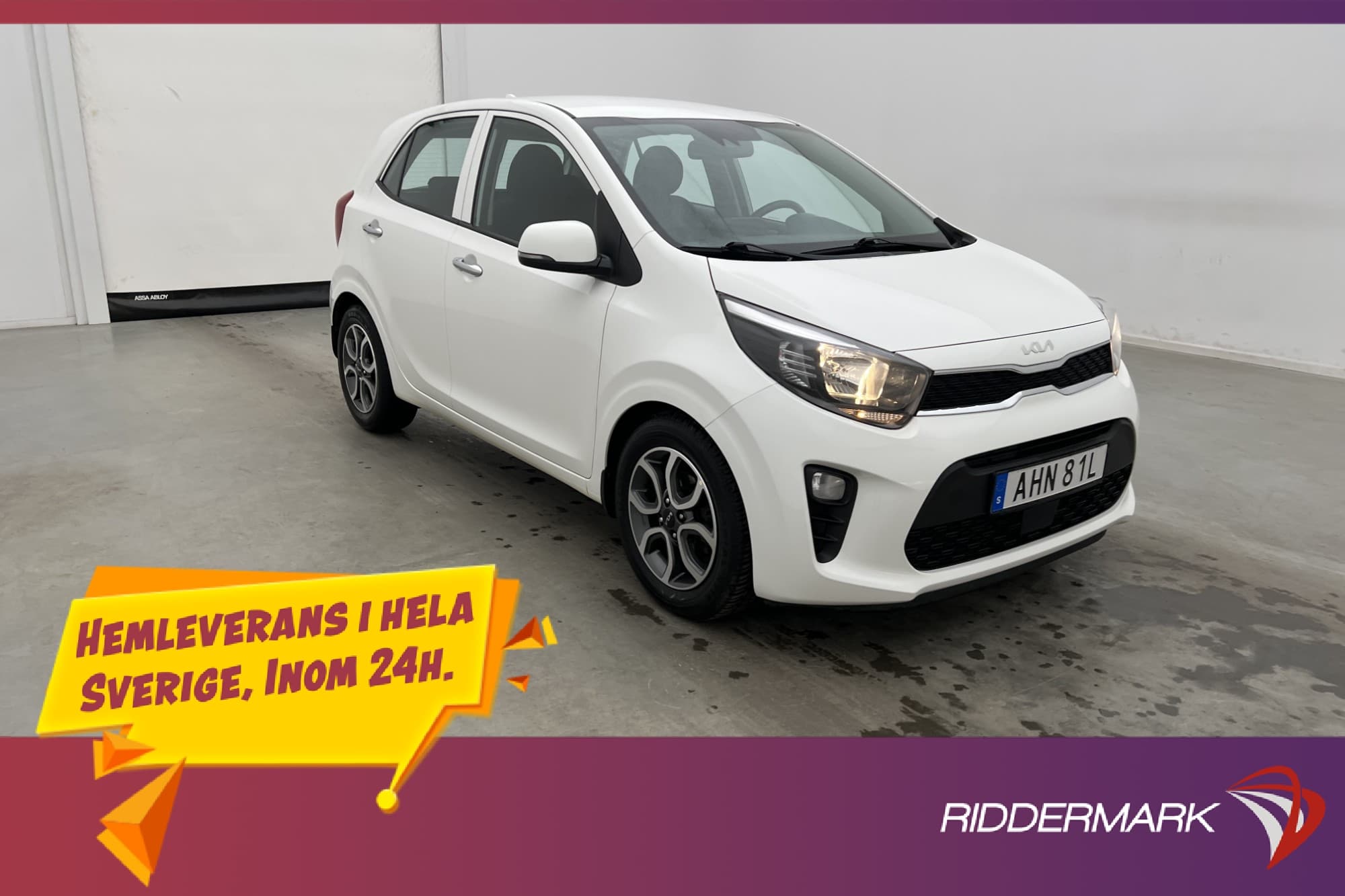 Kia Picanto 1.0 MPI Advce Kamera CarPlay Rattvärme Sensorer