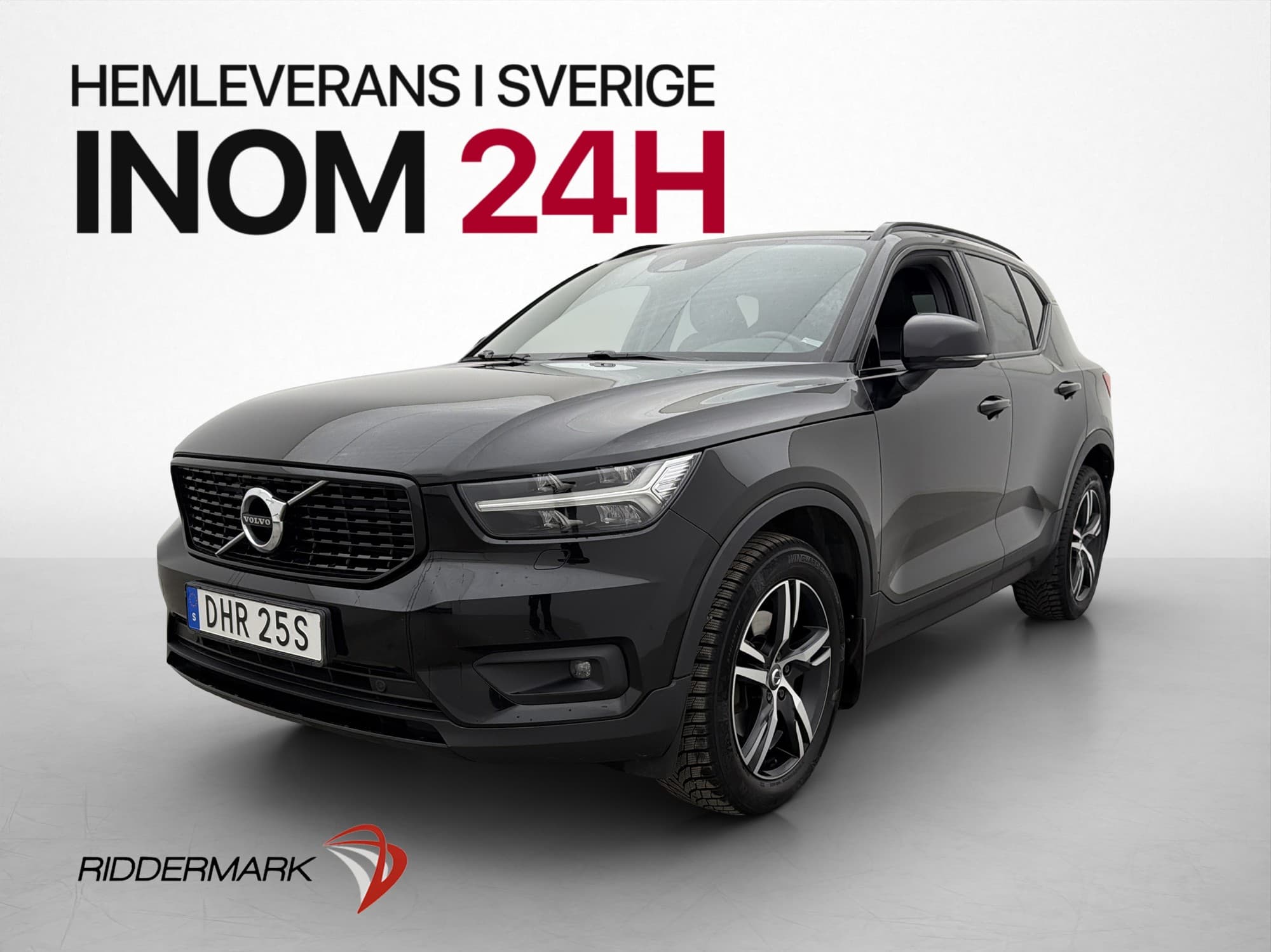 Volvo XC40 T4 190hk AWD  R-Design VOC Skinn P-Sensorer Drag