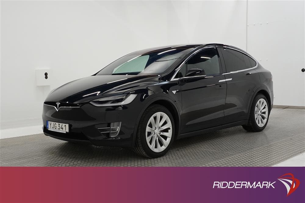 Tesla Model X 100D AWD 6 Sits Drag Svensksåld Uppgraderad APexteriör