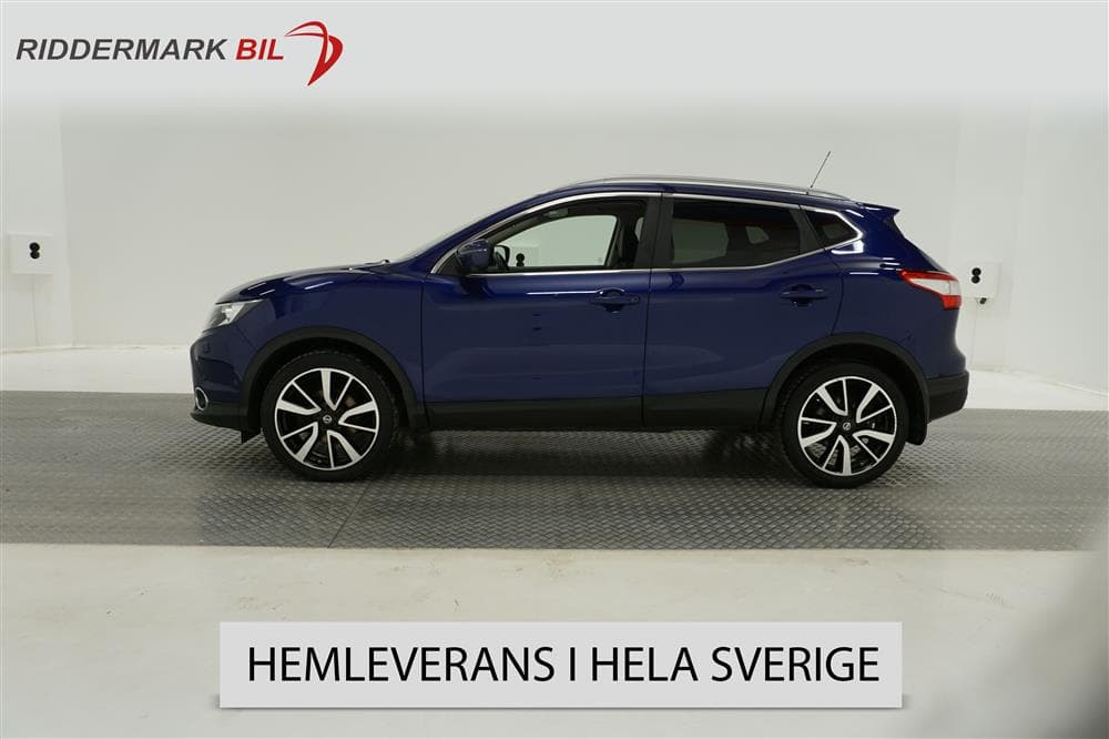Nissan Qashqai 1.2 115hk Tekna Navi 360-kamera Nyservad