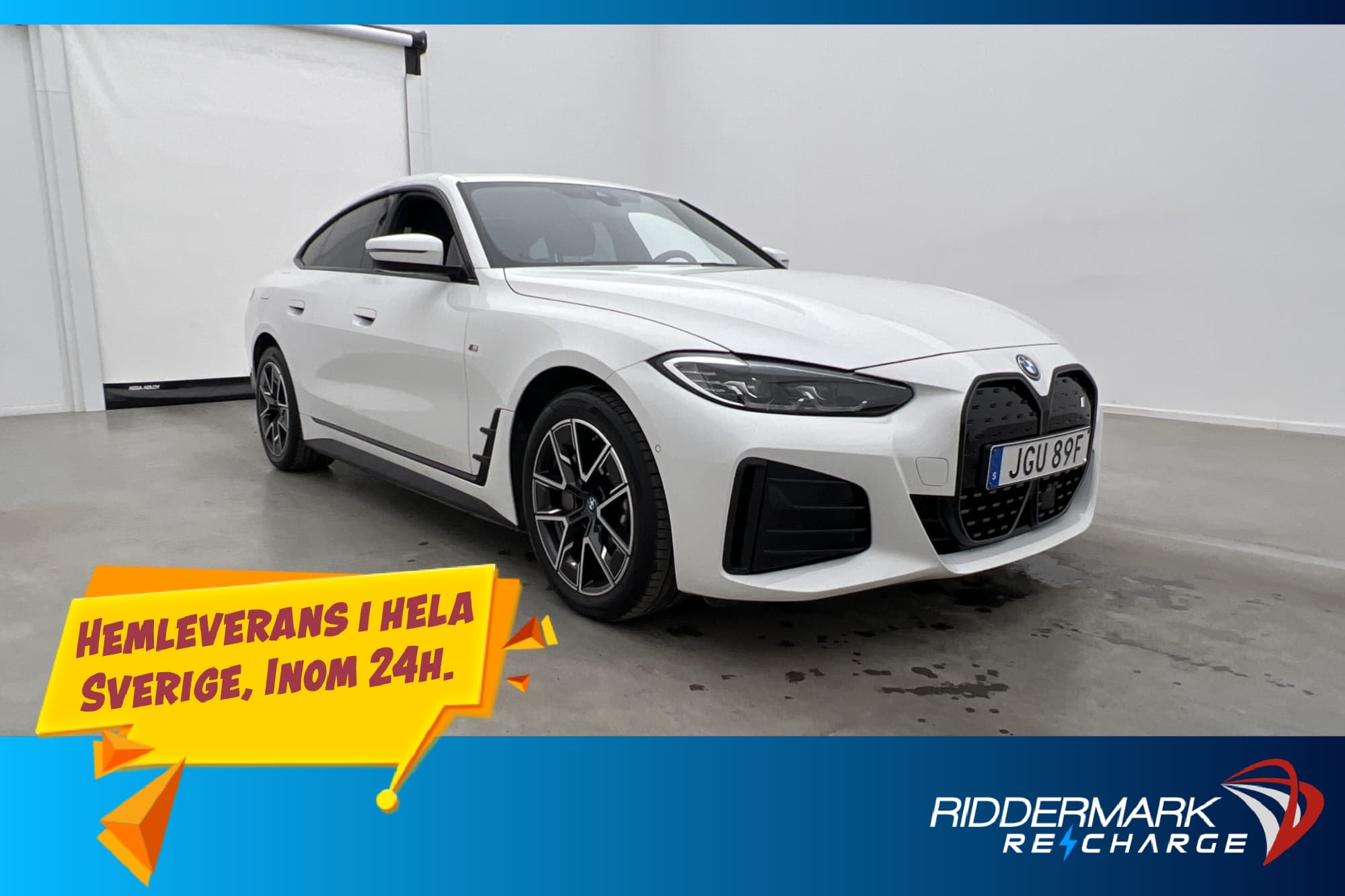 BMW i4 eDrive40 340hk M Sport Kamera Taklucka CarPlay