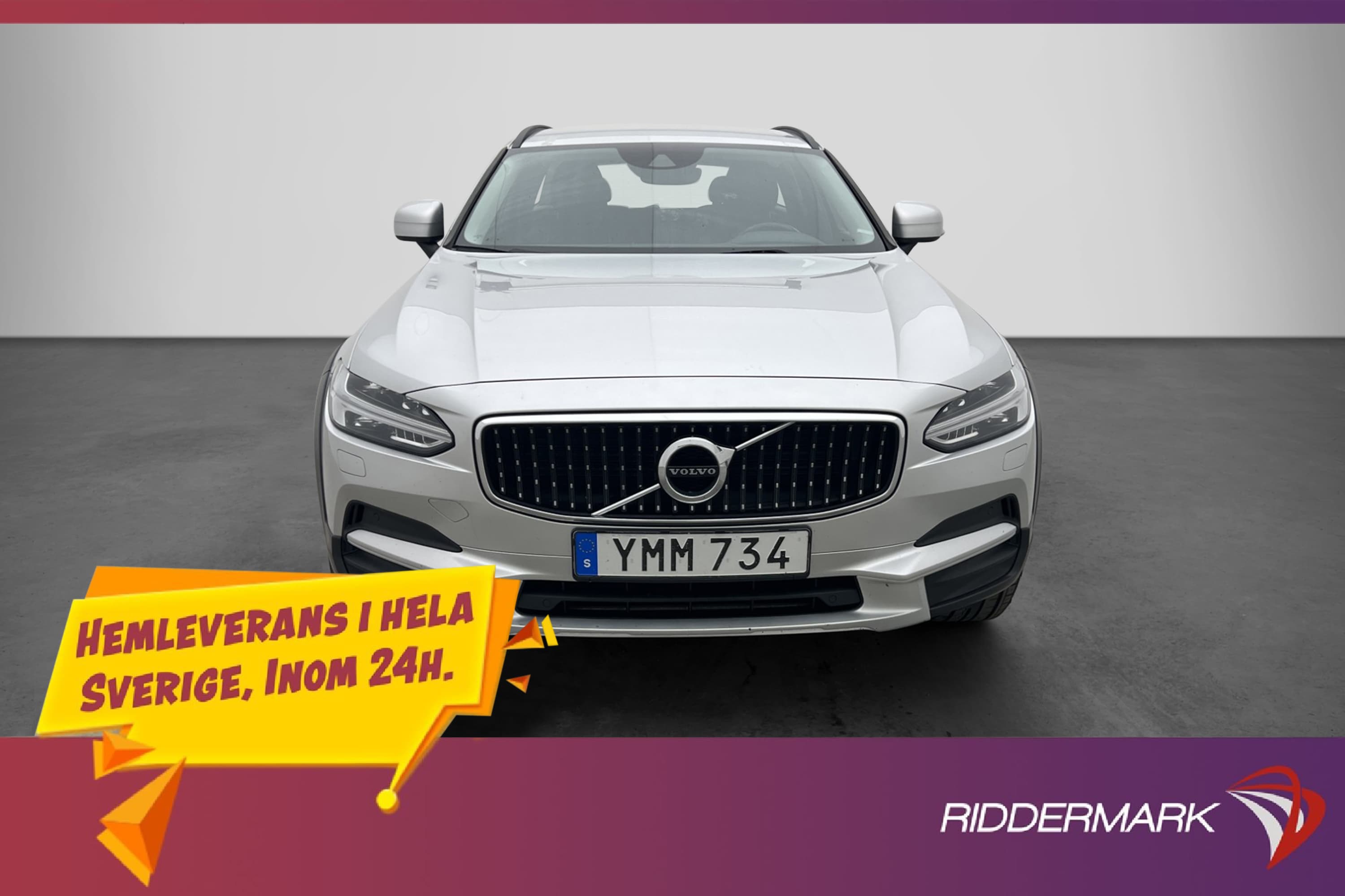 Volvo V90 Cross Country D4 AWD 190hk VOC Värmare Kamera Drag