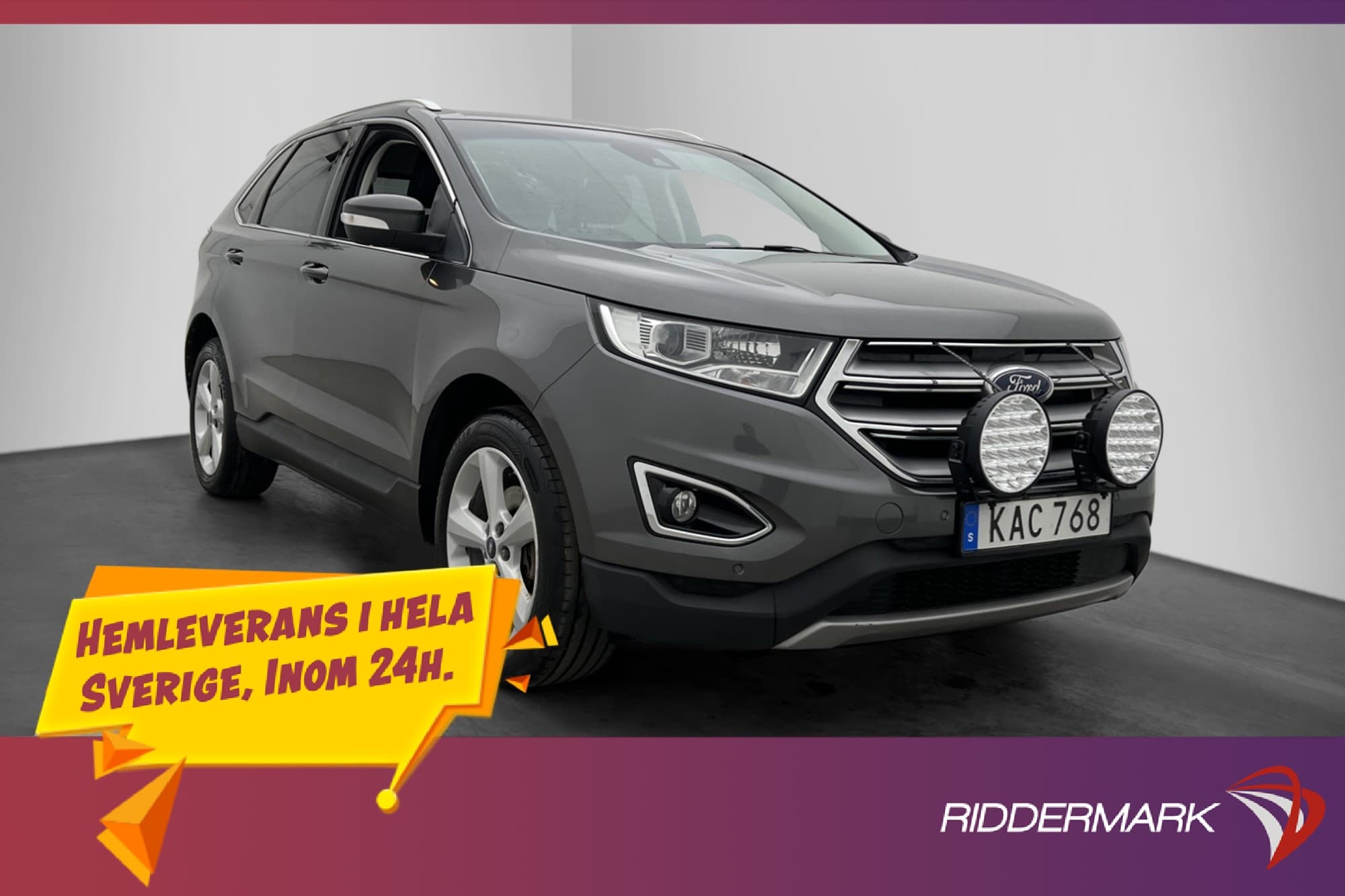 Ford Edge 2.0 Bi-Turbo AWD 210hk Titanium Drag Navi Kamera 