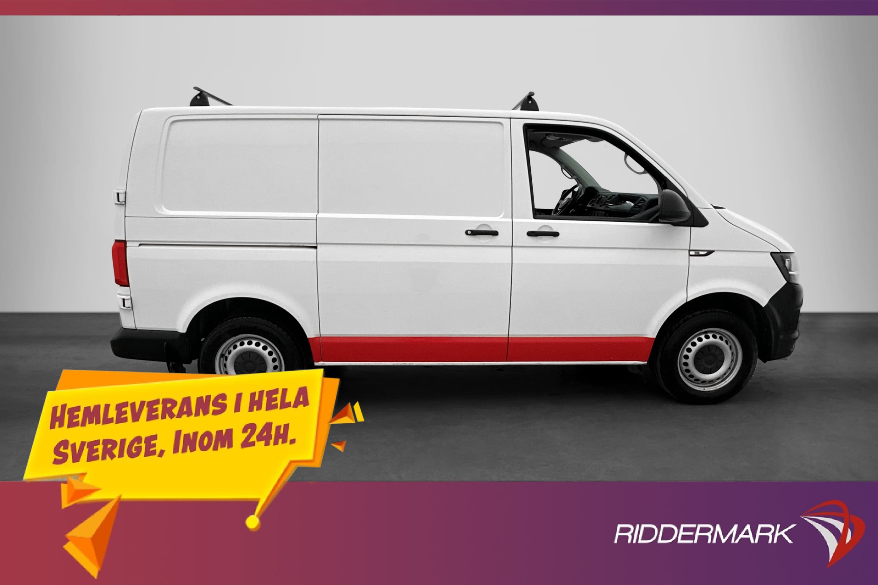Volkswagen Transporter 2.0TDI Värm Drag Takräcke Bluetooth