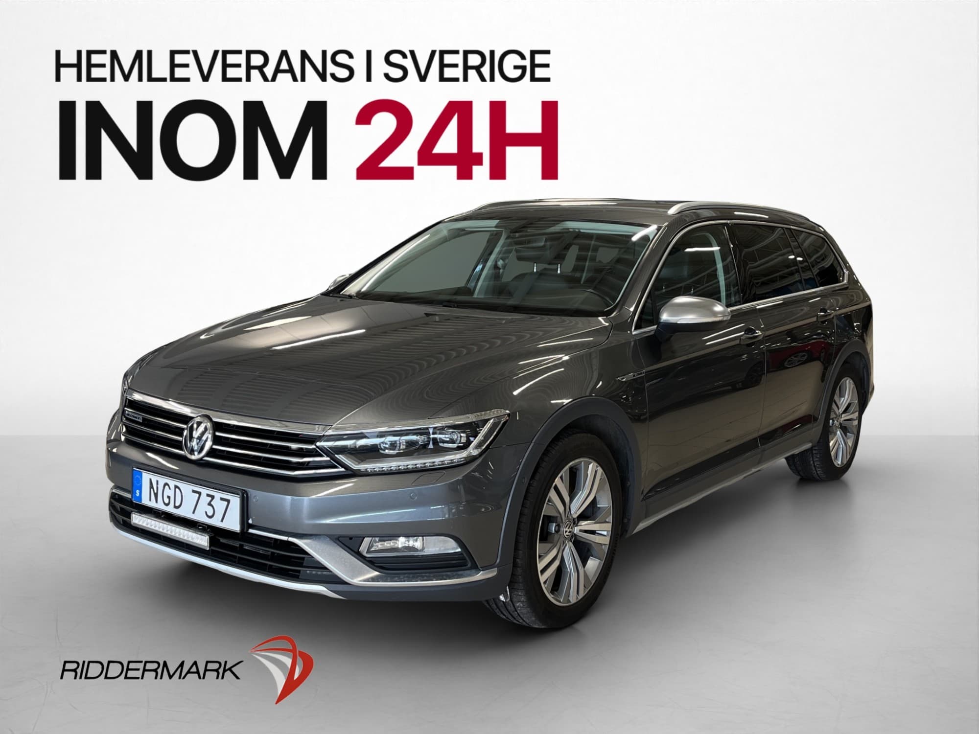 Volkswagen Passat Alltrack 4M GTS 240hk Skinn Drag Värmare 
