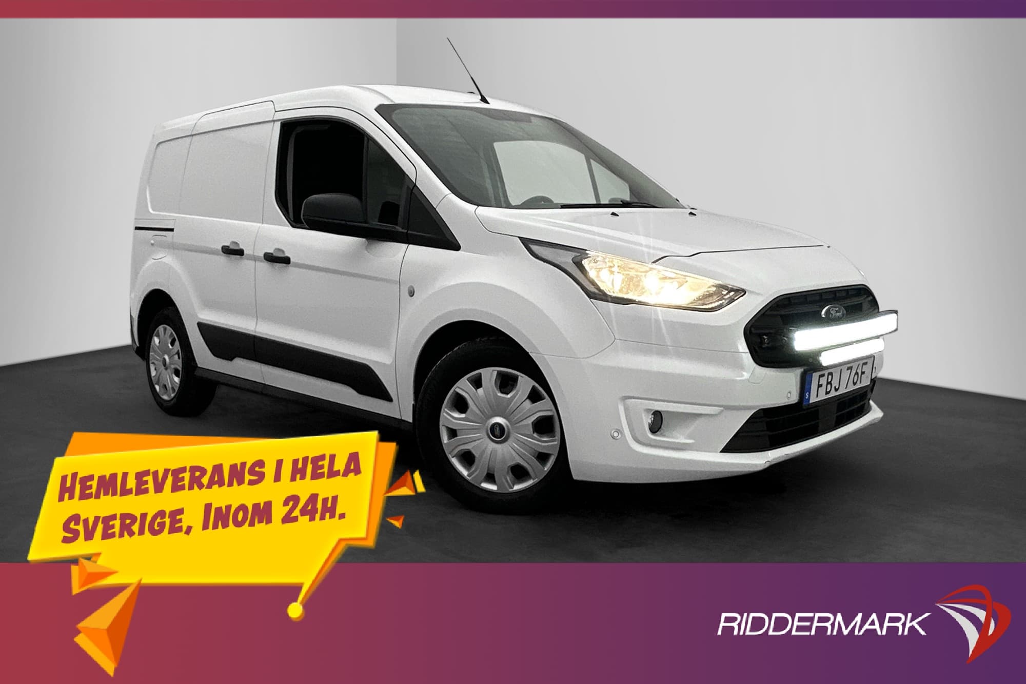 Ford Transit Connect Värmare Dragkrok 3-Sits PDC 1-Brukare