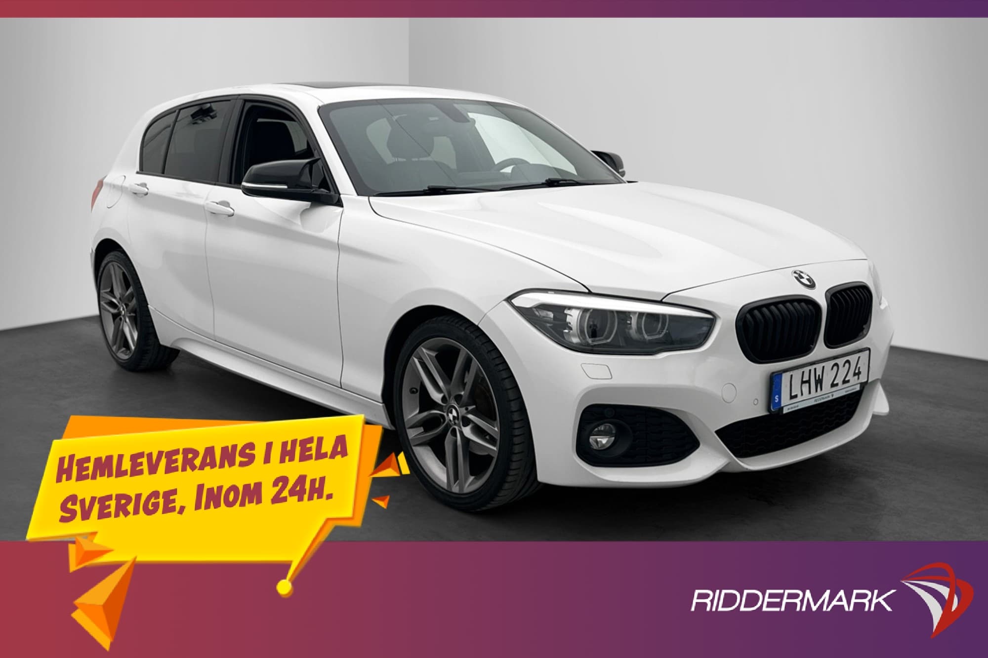 BMW 120 I 184hk M Sport Kamera Taklucka Skinn P-Sensorer