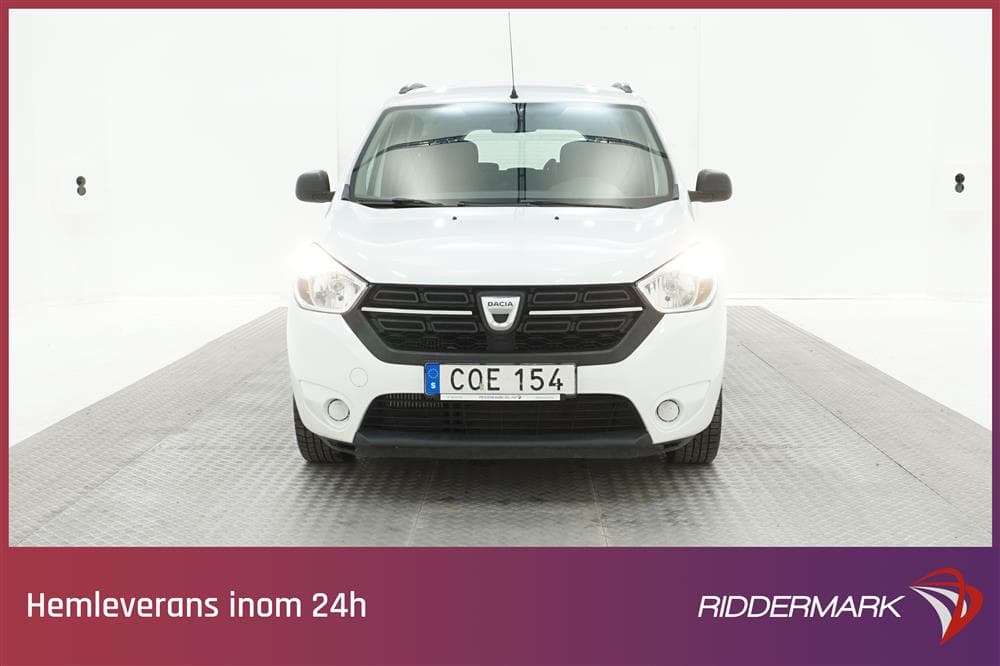 Dacia Lodgy 1.2 TCe 7 sits 0,48L/Mil Skatt 646 krexteriör