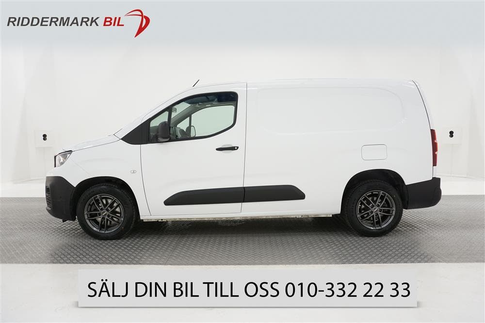 Peugeot Partner 1.5 HDI Eu6 L2 Aut 130hk Värmare Moms 
