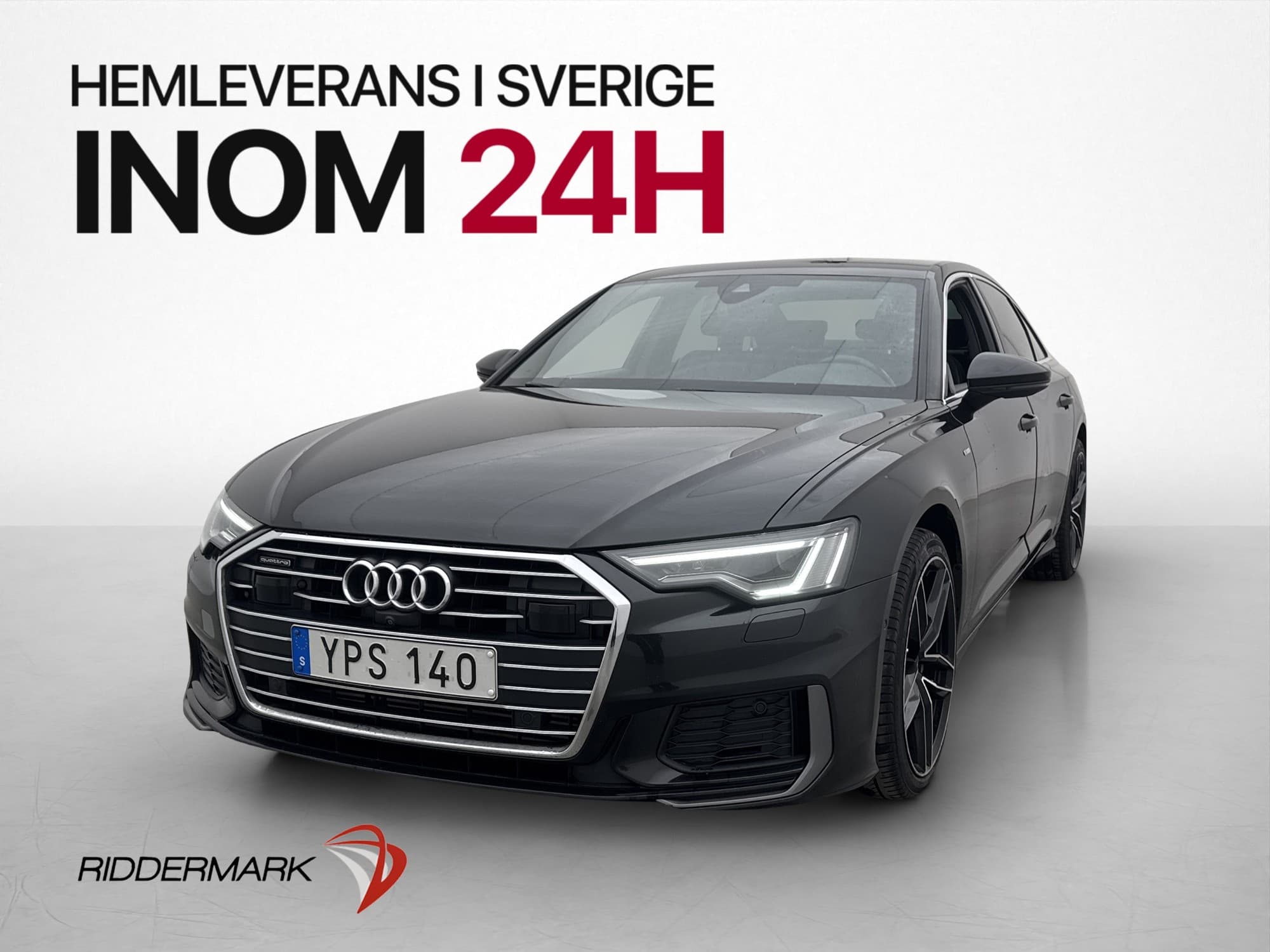 Audi A6 50 TDI Q 286hk S-Line Cockpit D-Värm B&O 360° Matrix