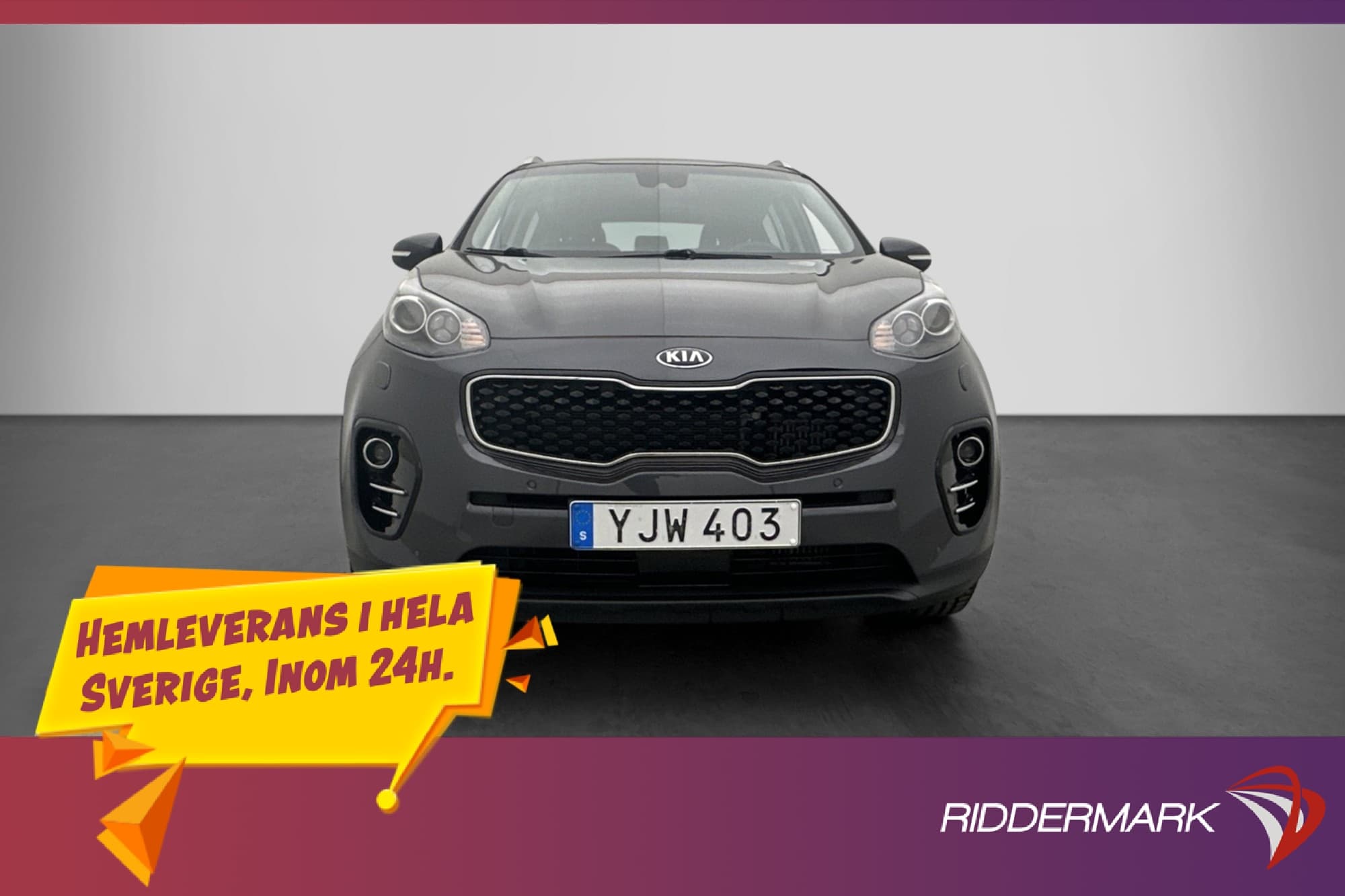 Kia Sportage 1.7 CRDi 115hk Advance Dragkrok Kamera CarPlay