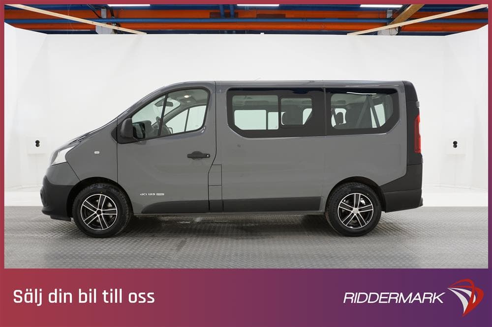 Renault Trafic 1.6 dCi 125hk Drag Värmare 9sits