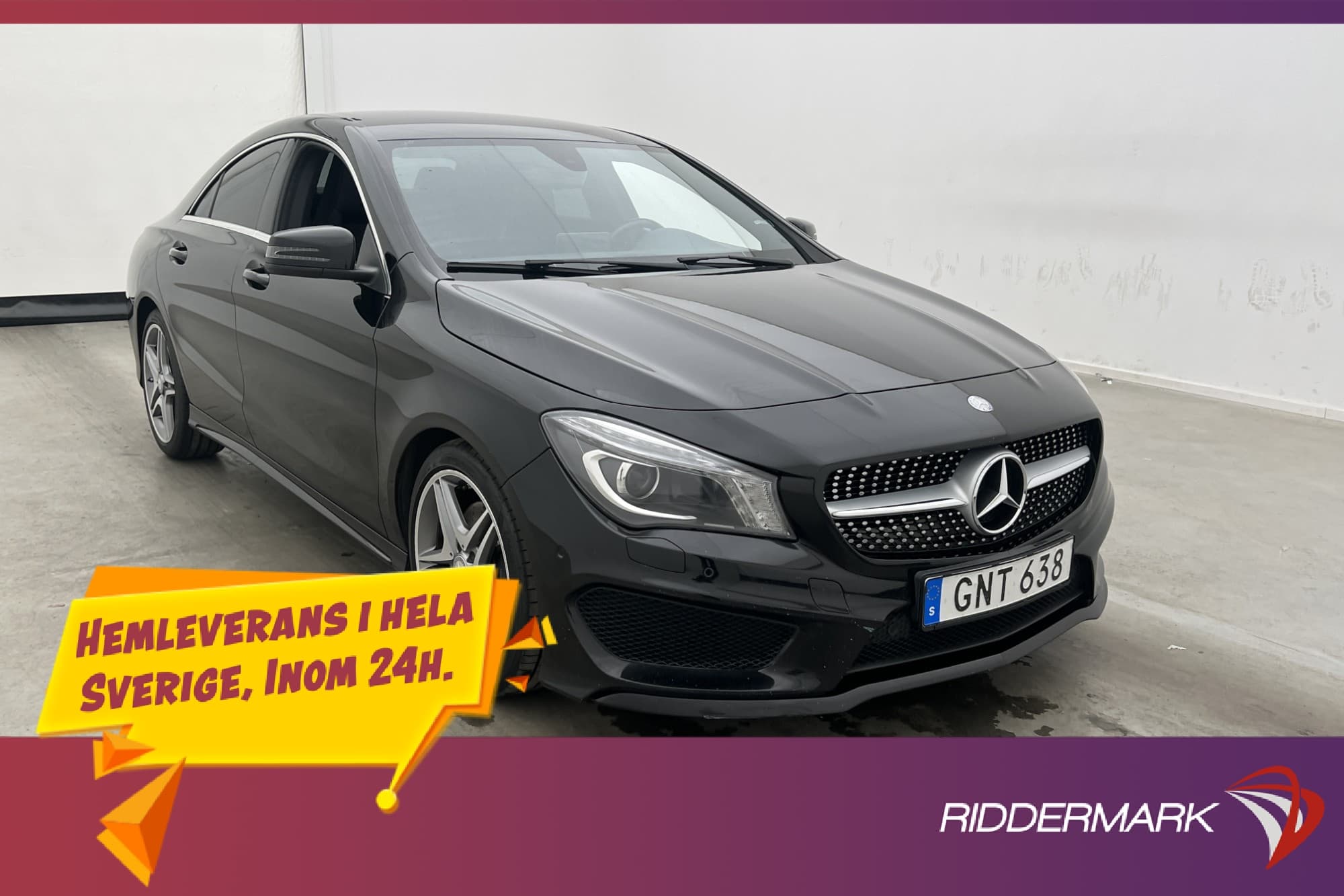 Mercedes-Benz CLA Coupé 220 CDI 177hk AMG Kamera 0,42l/Mil