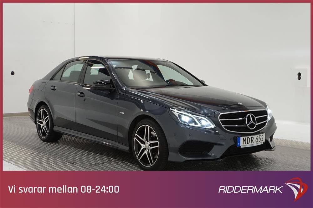 Mercedes-Benz E 220 4MATIC 170hk AMG H/K Kamera Navi Drag