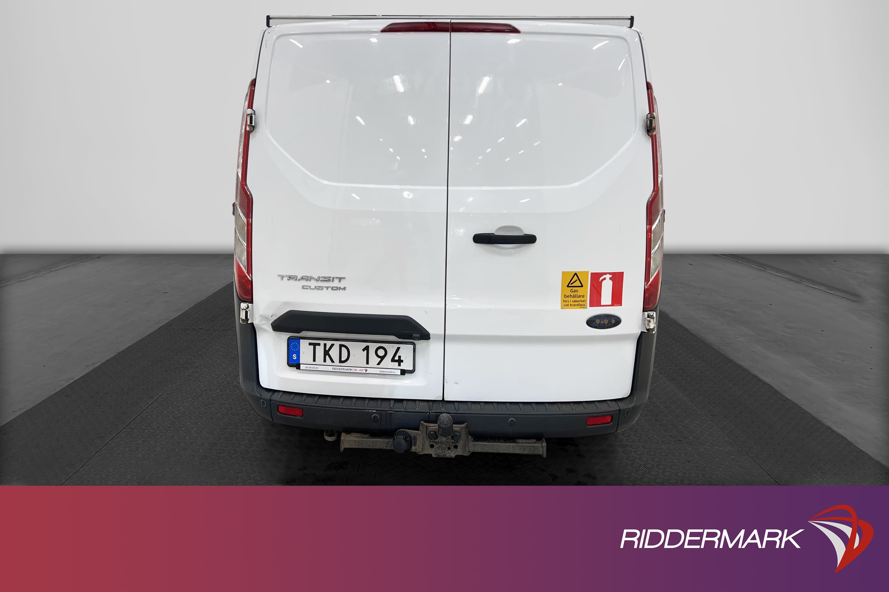 Ford Transit Custom 2.2TDC V-inredd Dragkrok Värmare Moms