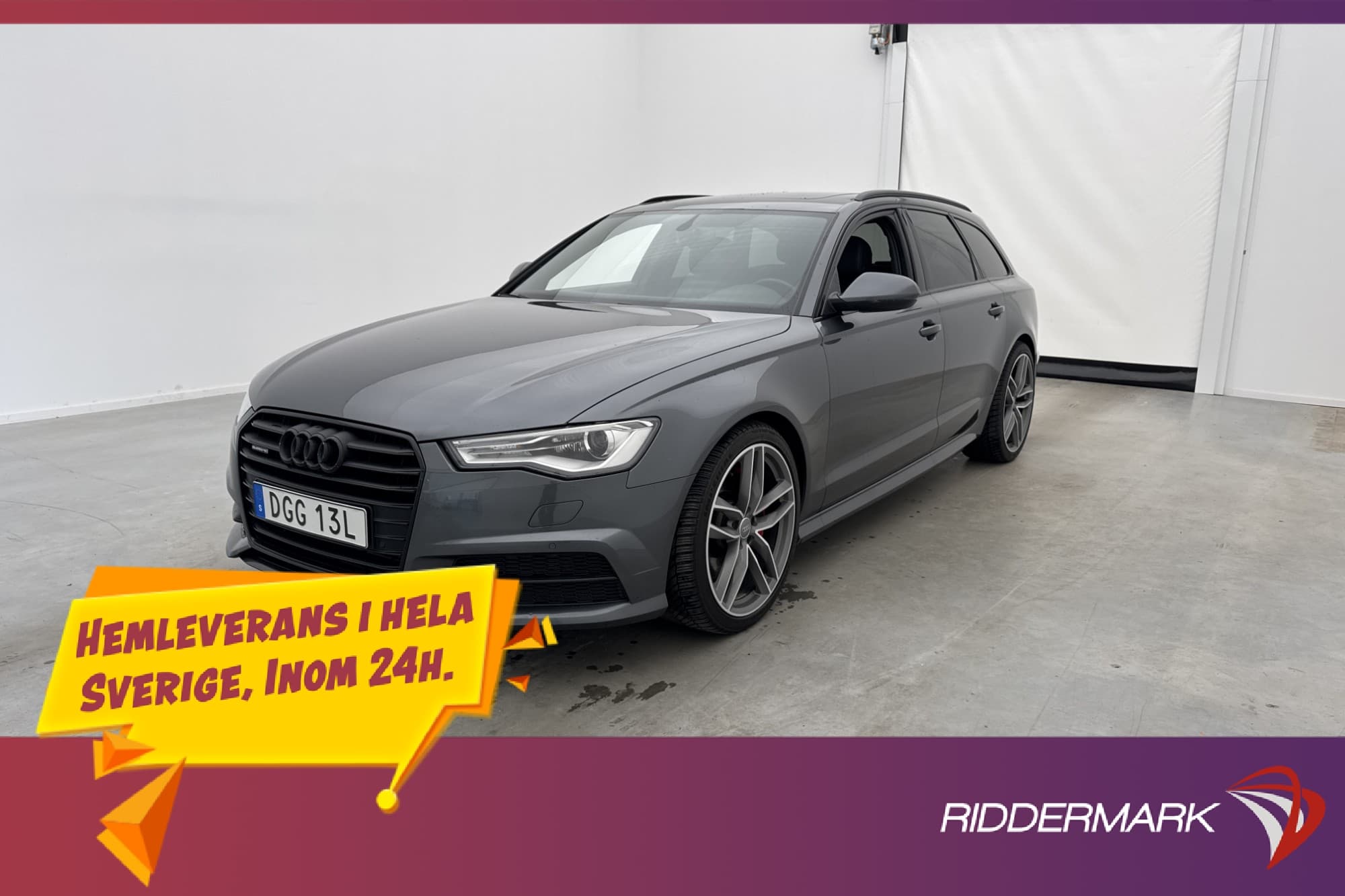 Audi A6 3.0 TDI V6 Competition Quattro BOSE Pano Drag Skinn