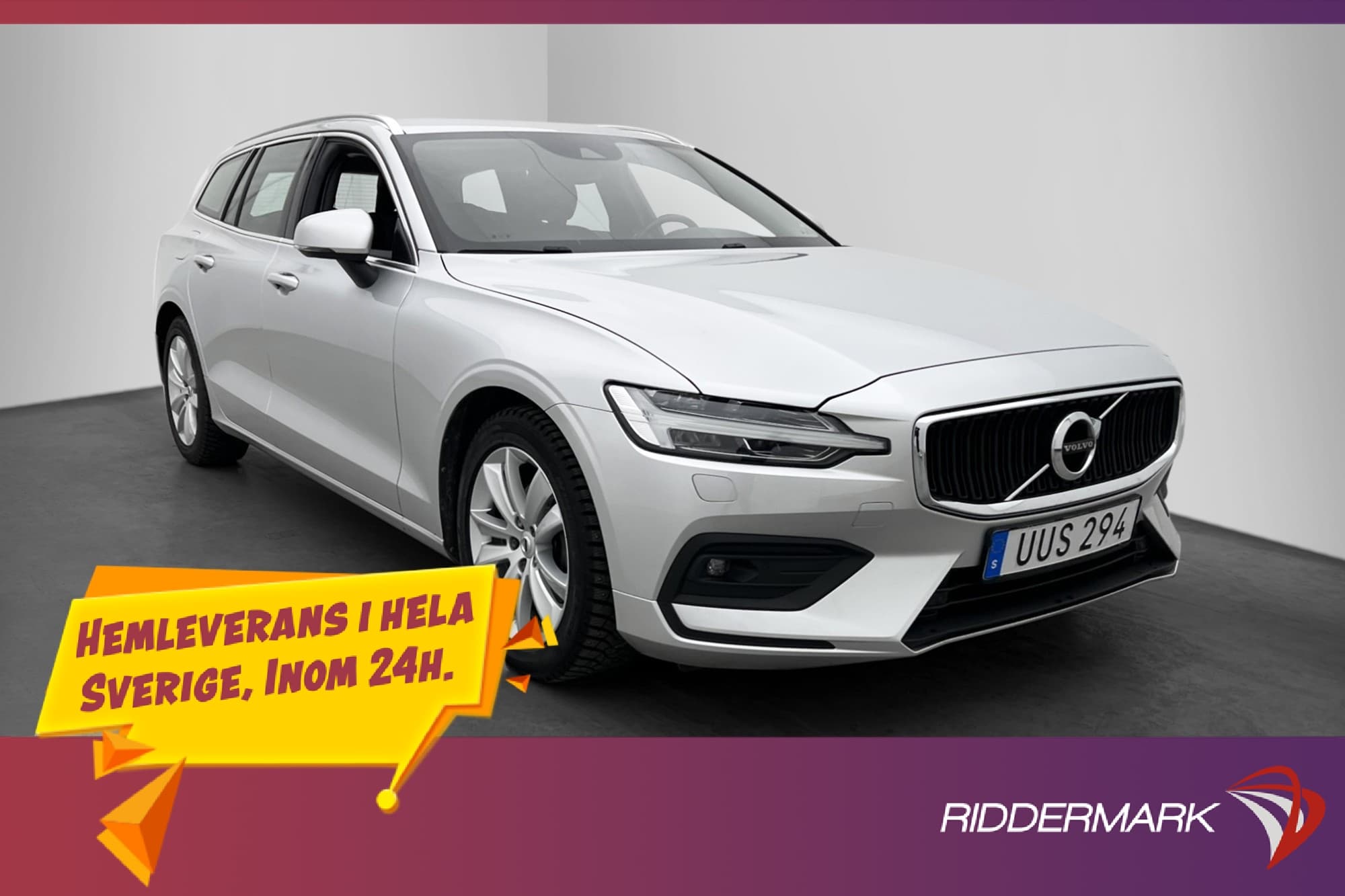 Volvo V60 D4 AWD Momentum VOC Värm P-sensorer Halvskinn