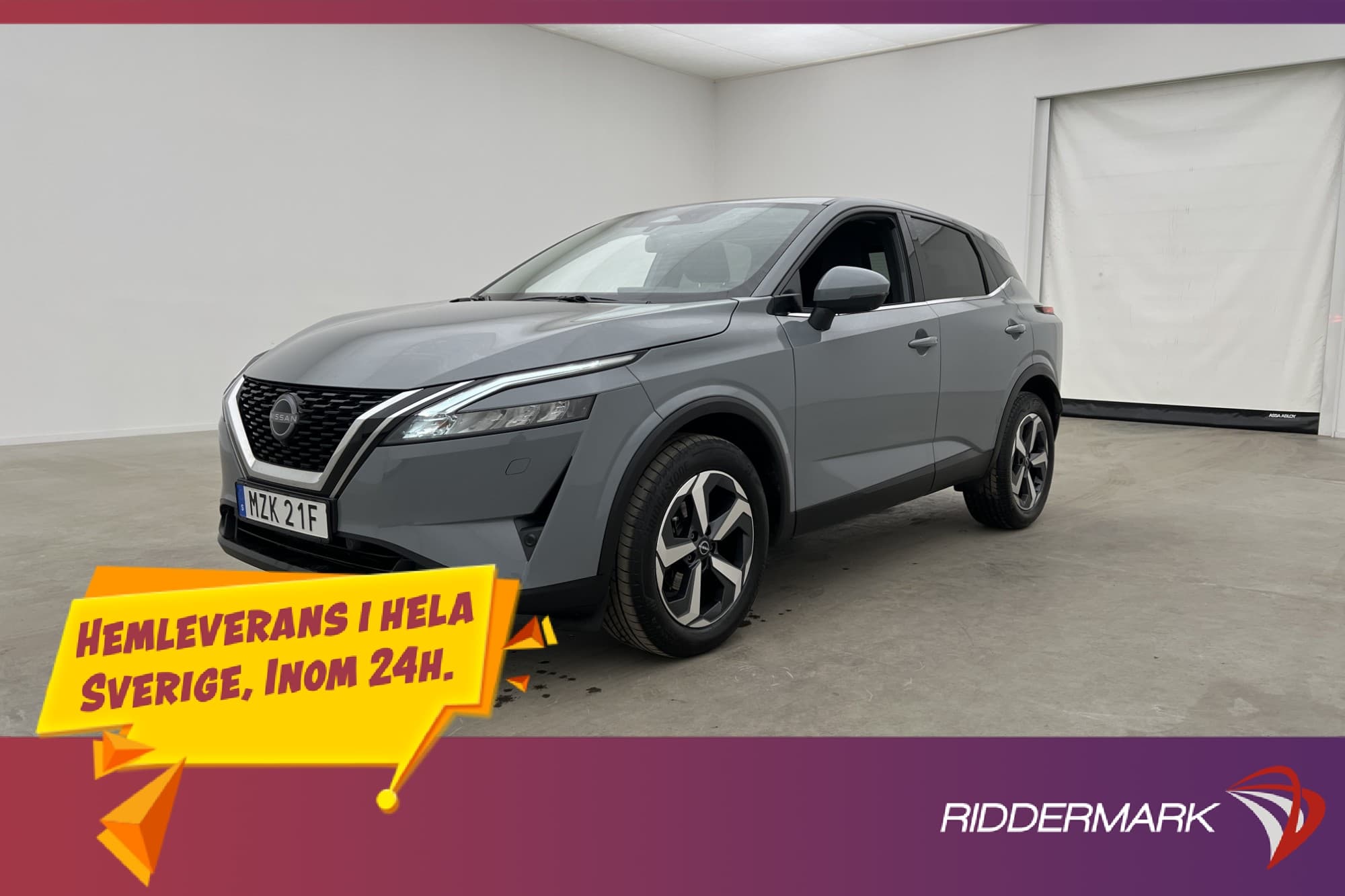 Nissan Qashqai N-Connecta Drag 360° Navi Rattvärme CarPlay