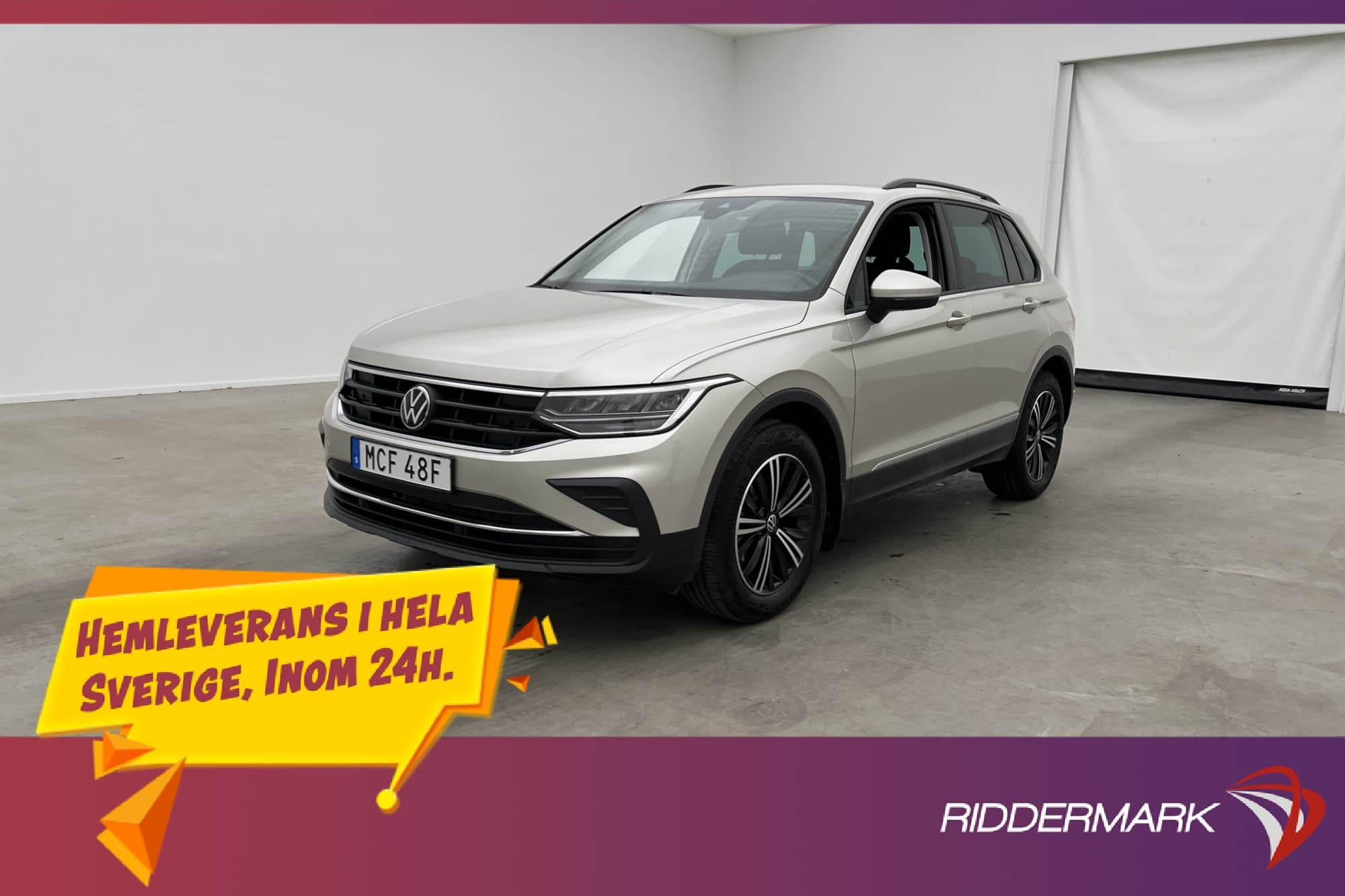 Volkswagen Tiguan 1.5 TSI 150hk Värmare Kamera Drag 475Mil