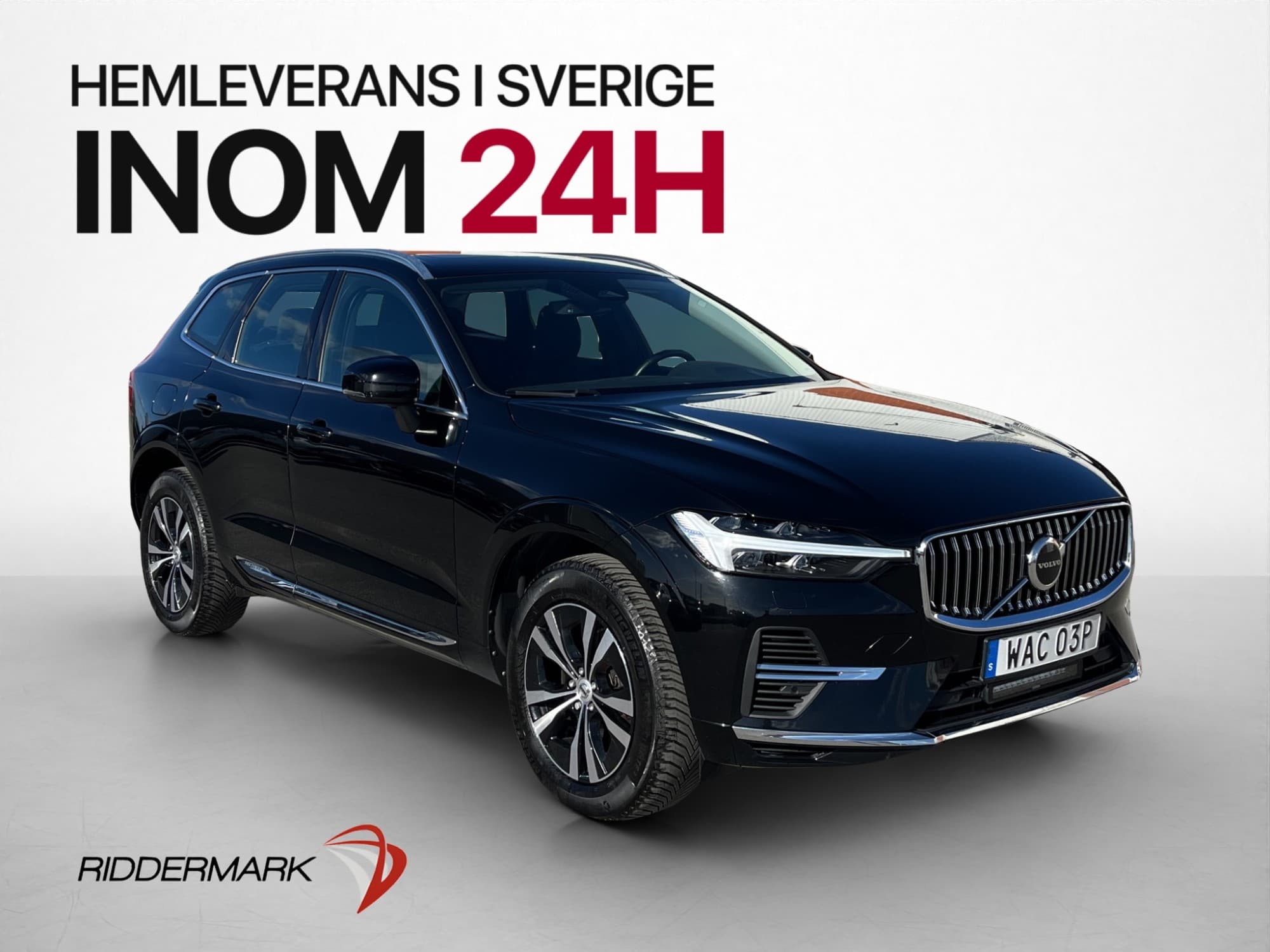 Volvo XC60 Recharge T6 AWD 350hk Drag Pano Kamera Värmare