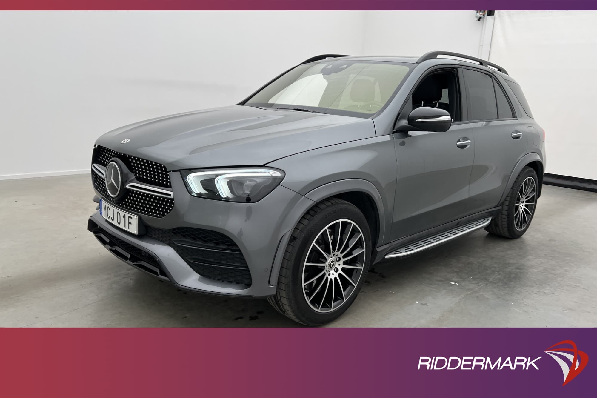 Mercedes-Benz GLE 350 de 4M AMG Värmare Pano Burm Luftfjädr