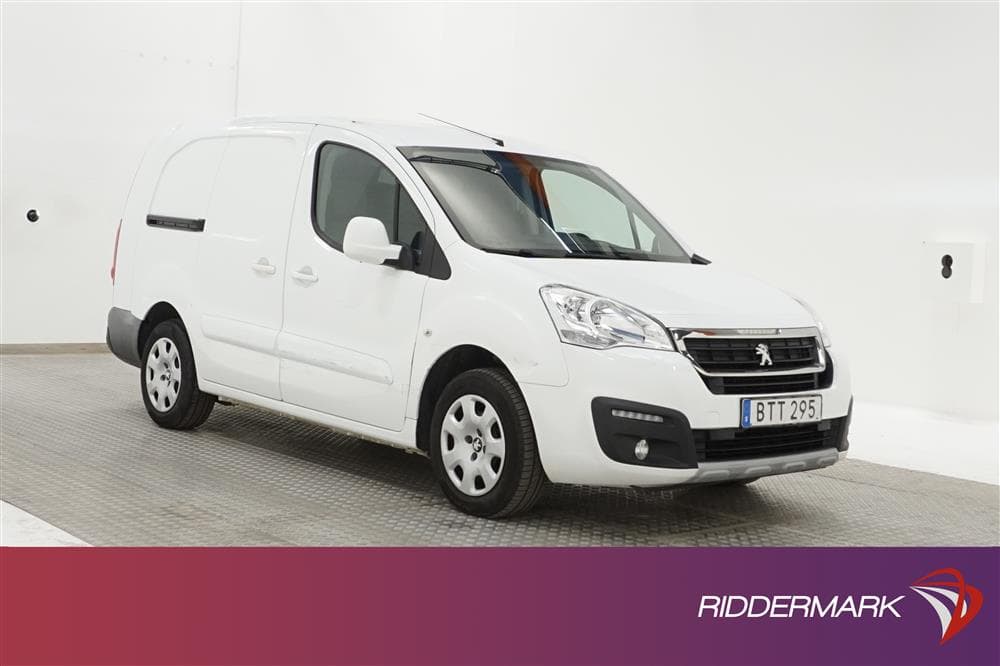 Peugeot Partner 1.6 HDI Eu6 100hk L2 Värmare Pro+ Moms