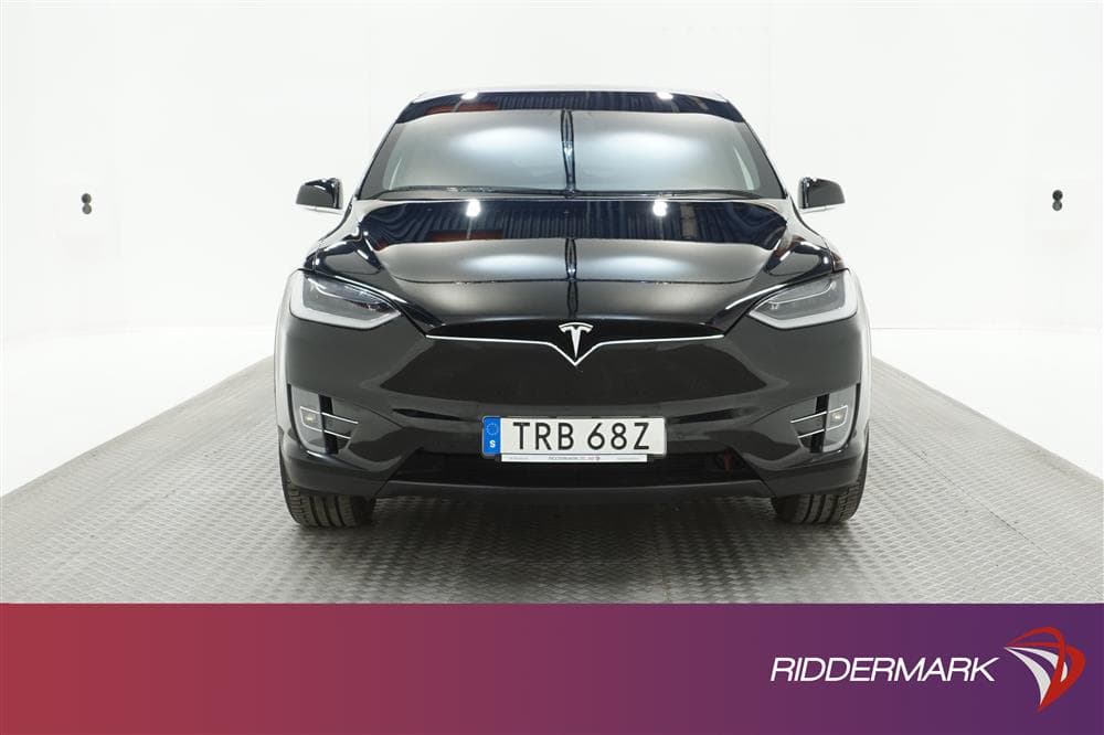 Tesla Model X 75D AWD 333hk Uppgraderad autopilot Svensksåld