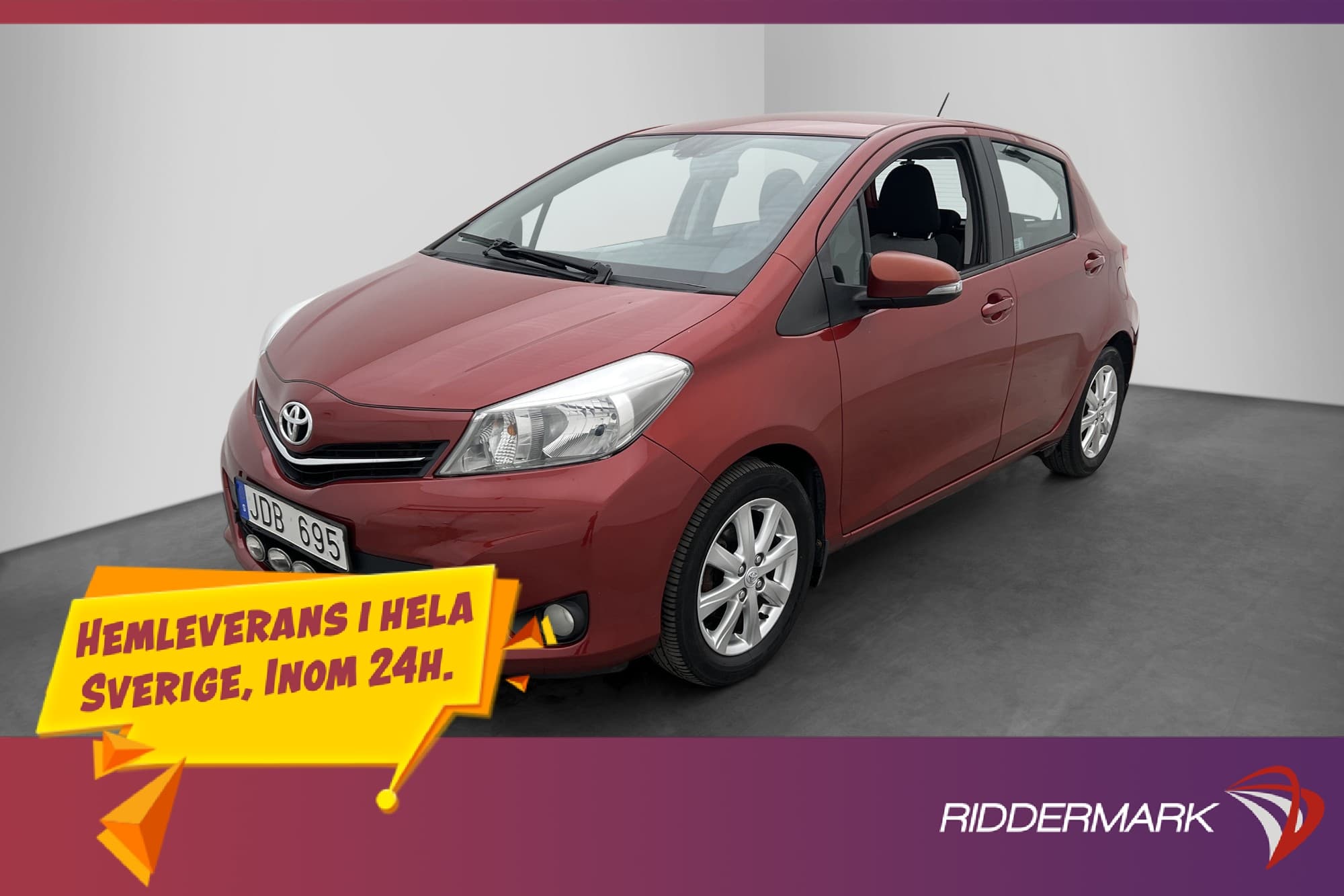 Toyota Yaris 99hk Style Extra-Ljus M&K-Värmare Kamera Drag