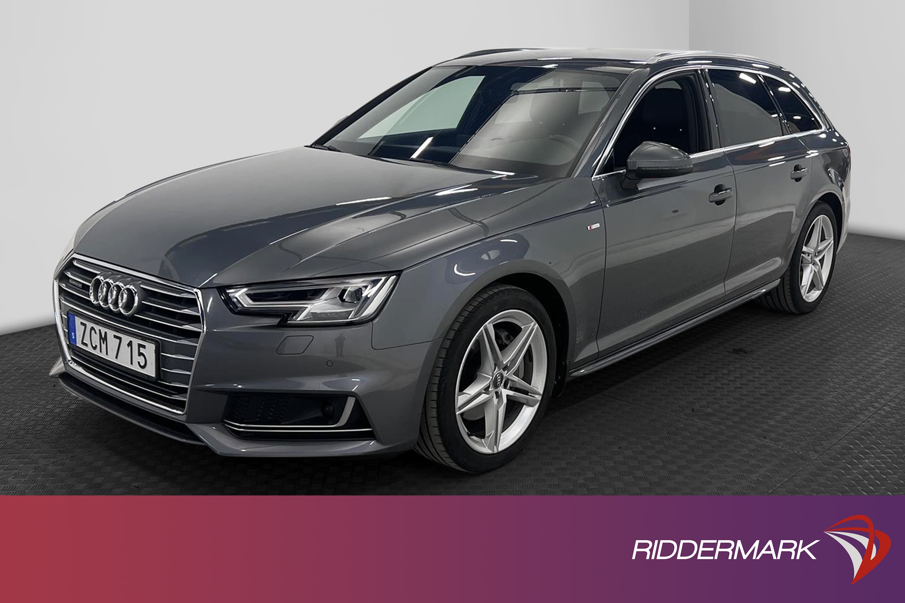Audi  A4 Avant 2.0 TDI Q 190hk S-Line D-Värm Drag 0,46L/mil