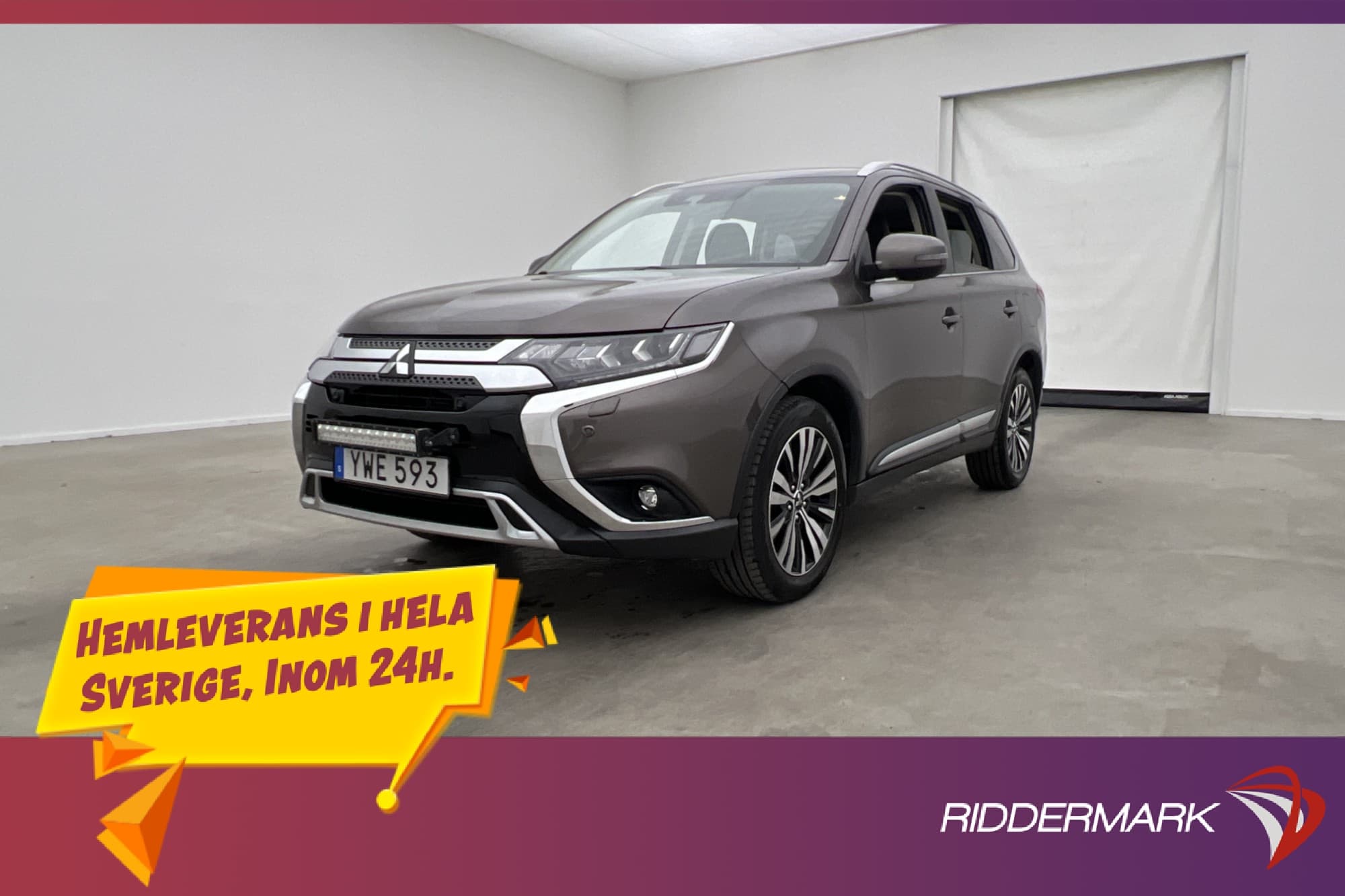 Mitsubishi Outlander 2.0 4WD 150hk Kamera Dragkrok Keyless