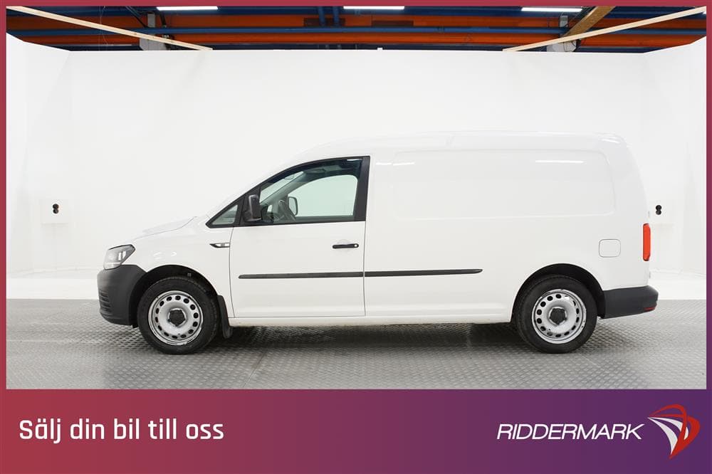 Volkswagen Caddy Maxi 2.0 TDI 150hk Drag Värmare Moms