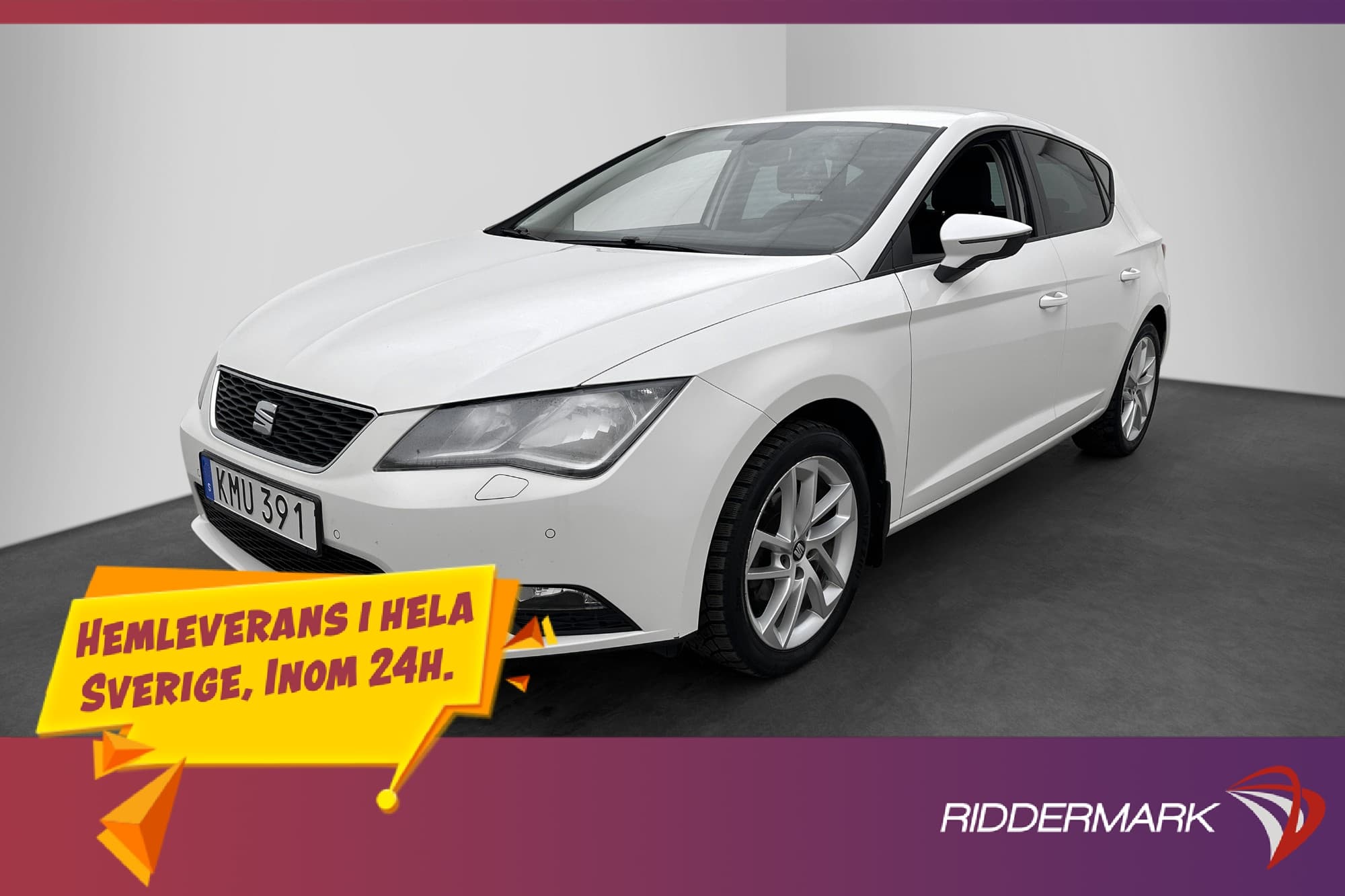 SEAT Leon 1.2 TSI 110hk Style Skinn/Alcantara P-Sensorer